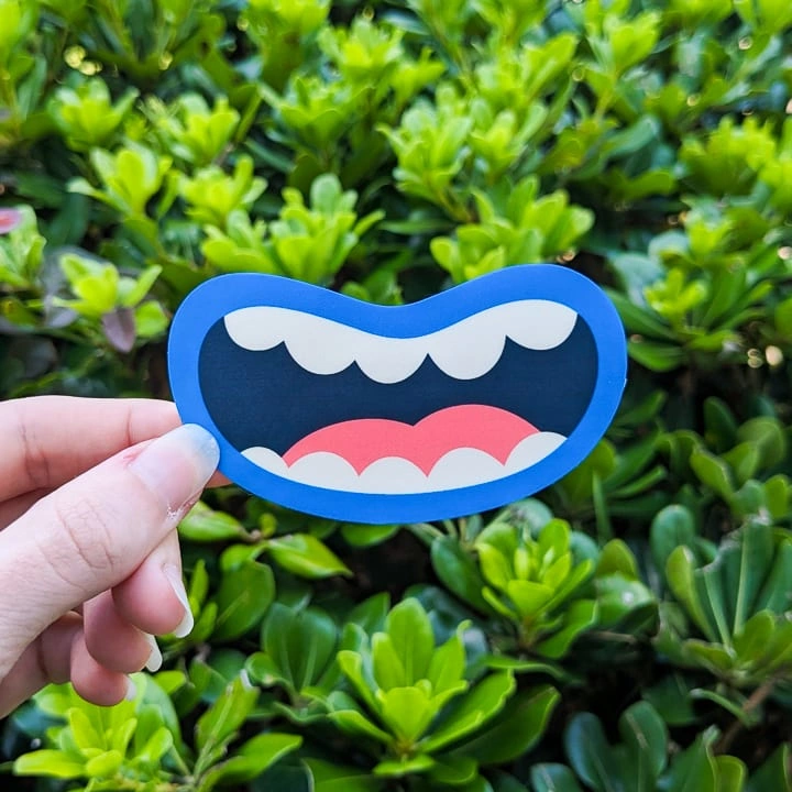 Cartoon Mouth Illustration