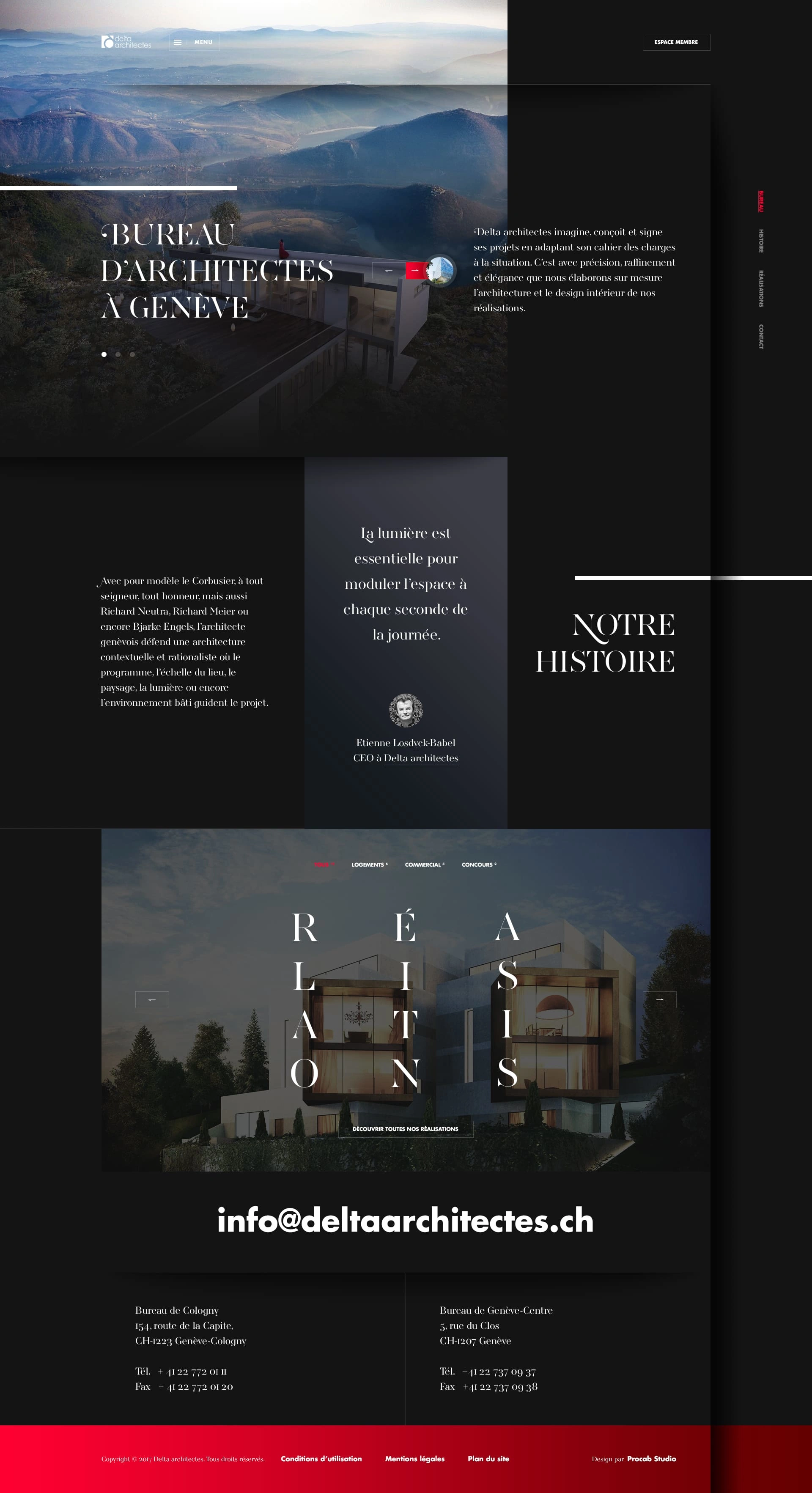 Delta architectes - Homepage