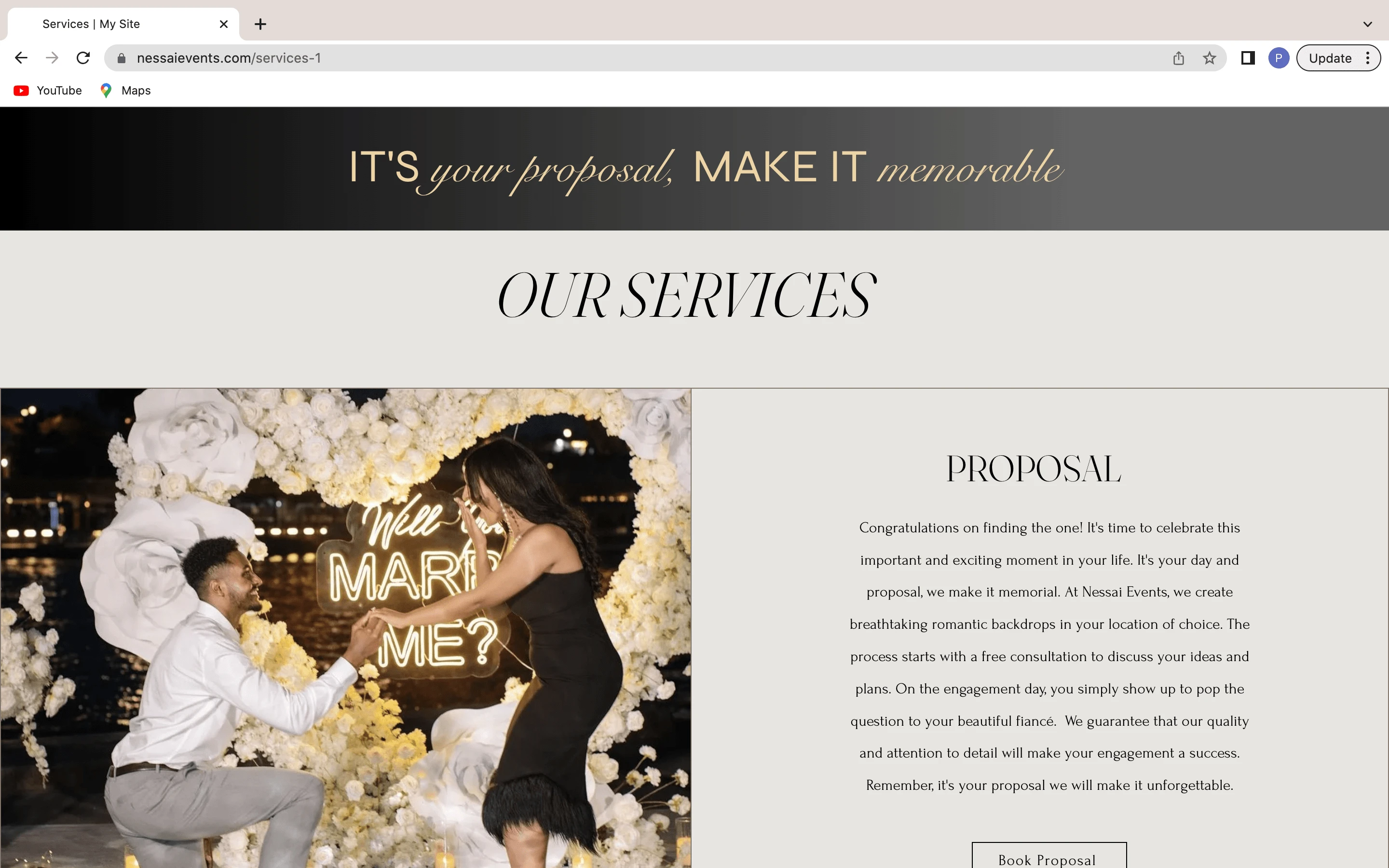 Service Page