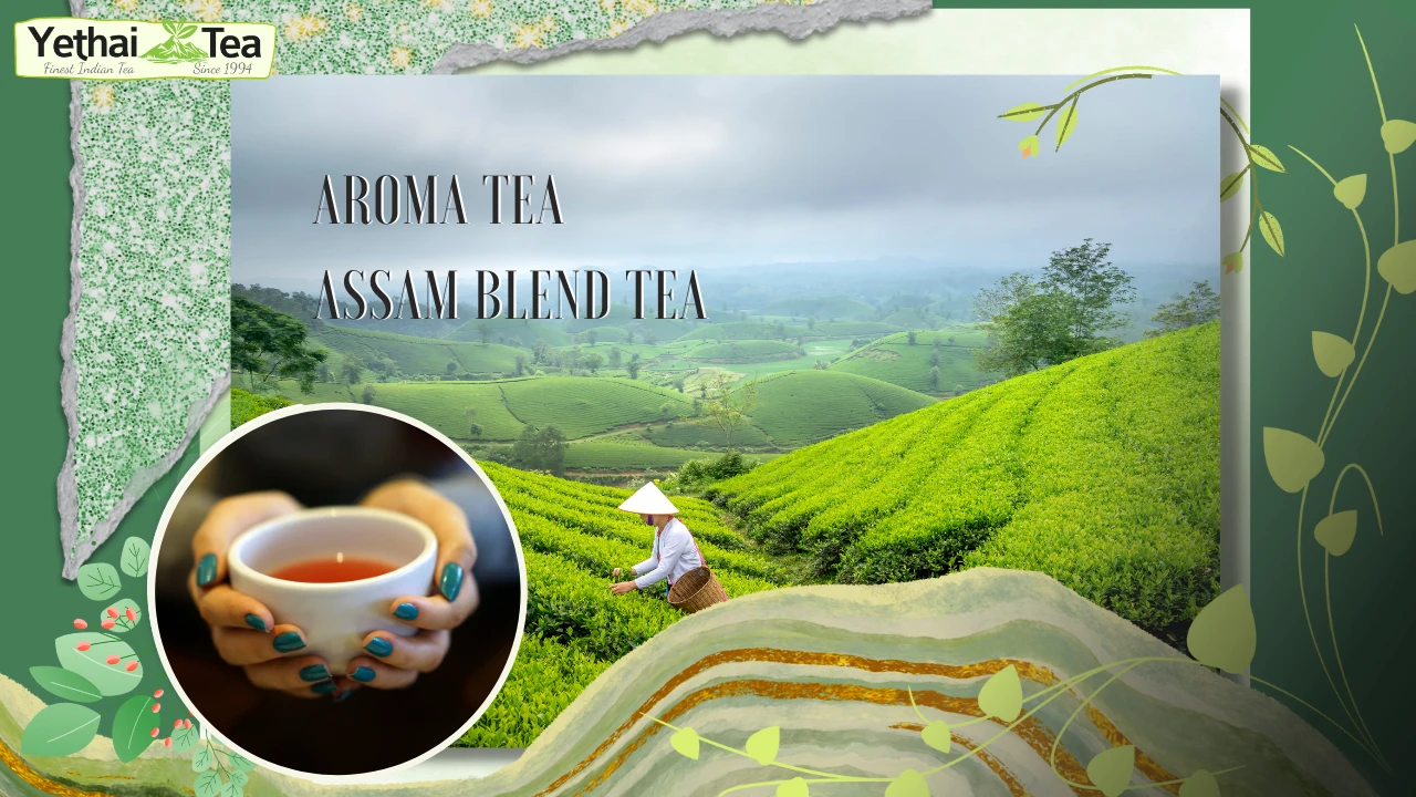 Assam blend aroma tea.