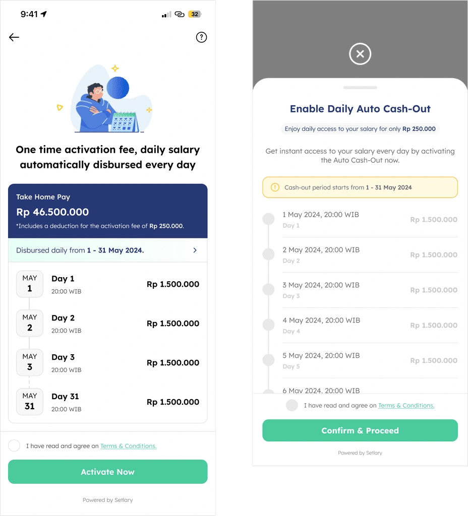 Fig. 5 - New DAC landing page (left) vs the existing (right)
