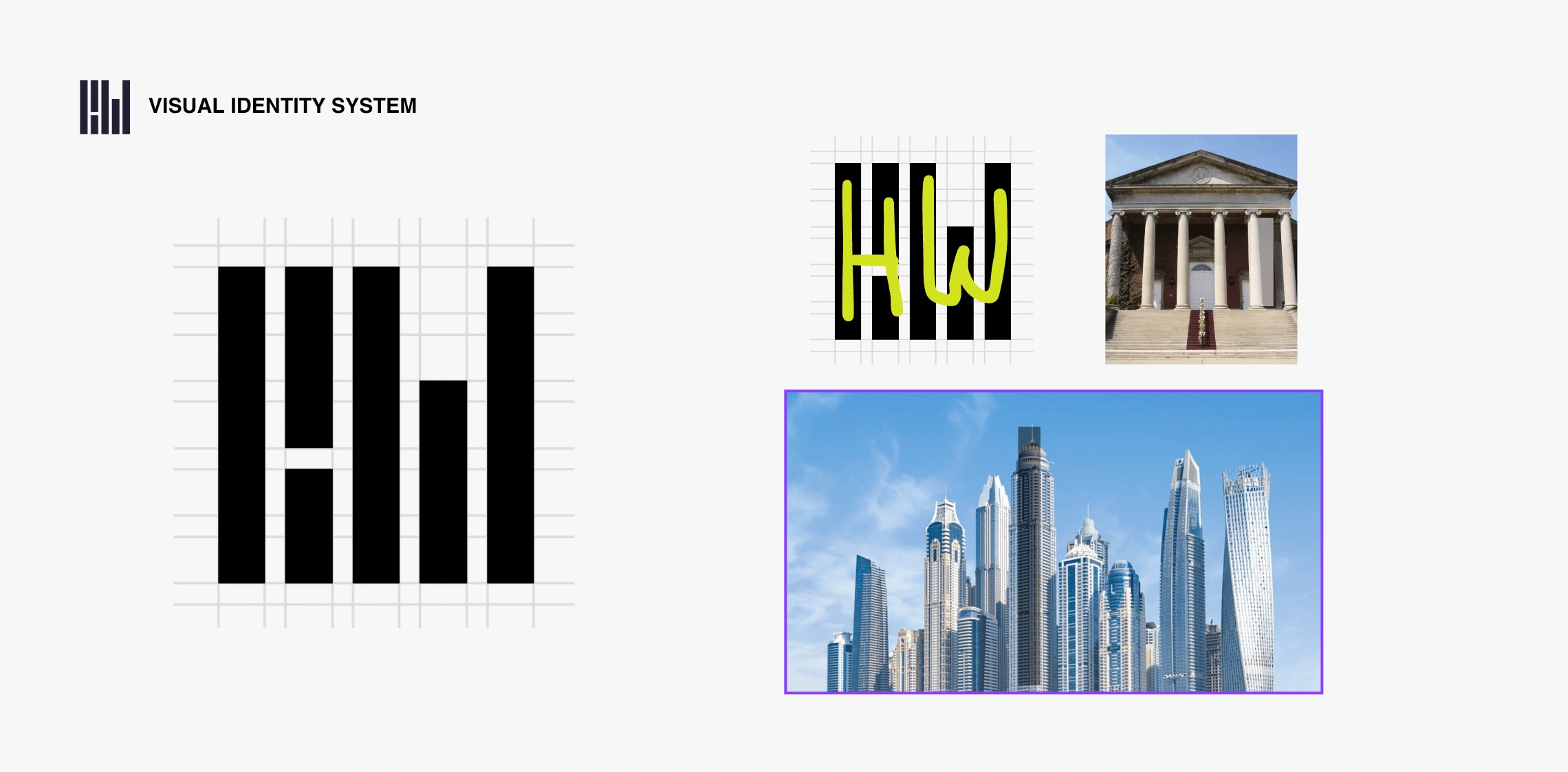 included the H&W as well als the tall buildings of their clients in the logo