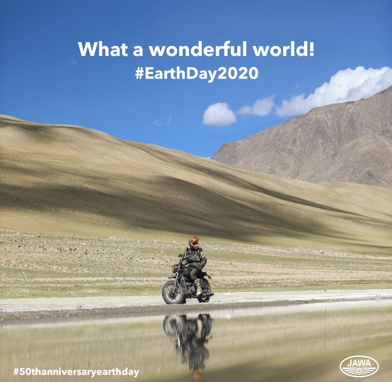 Ride responsibly, celebrate Earth every day.