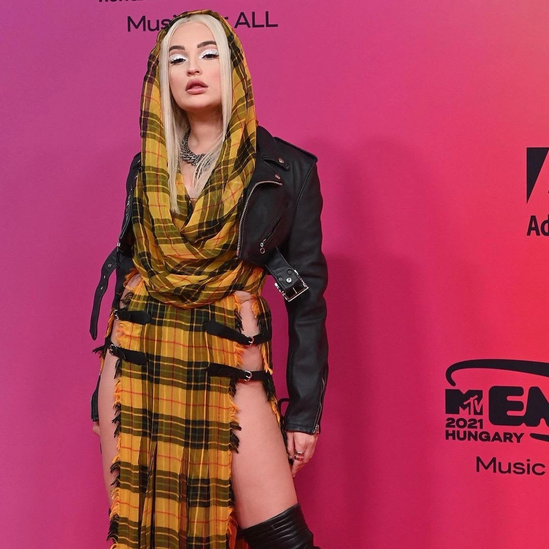 Kim Petras on the Red Carpet