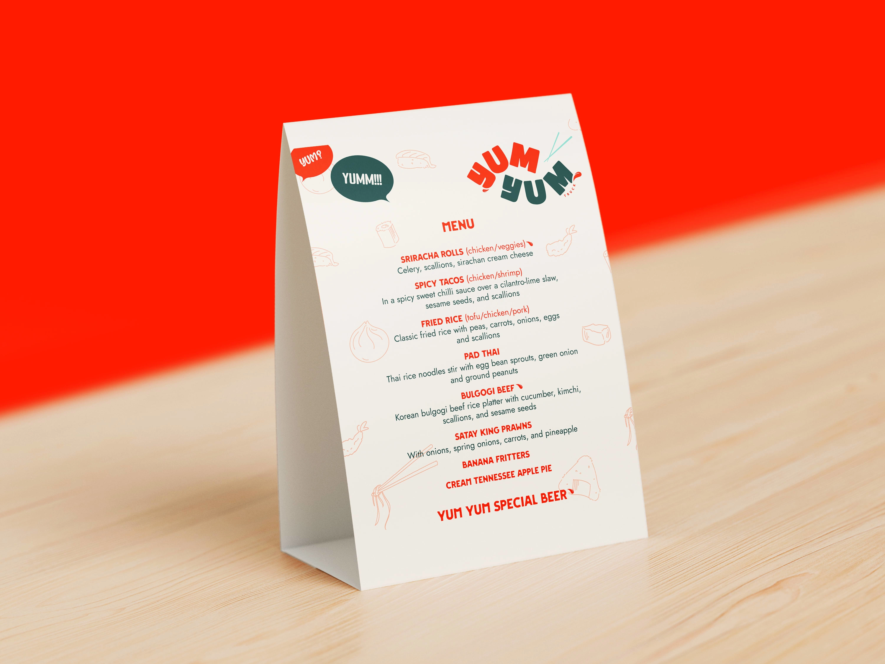 Menu Design