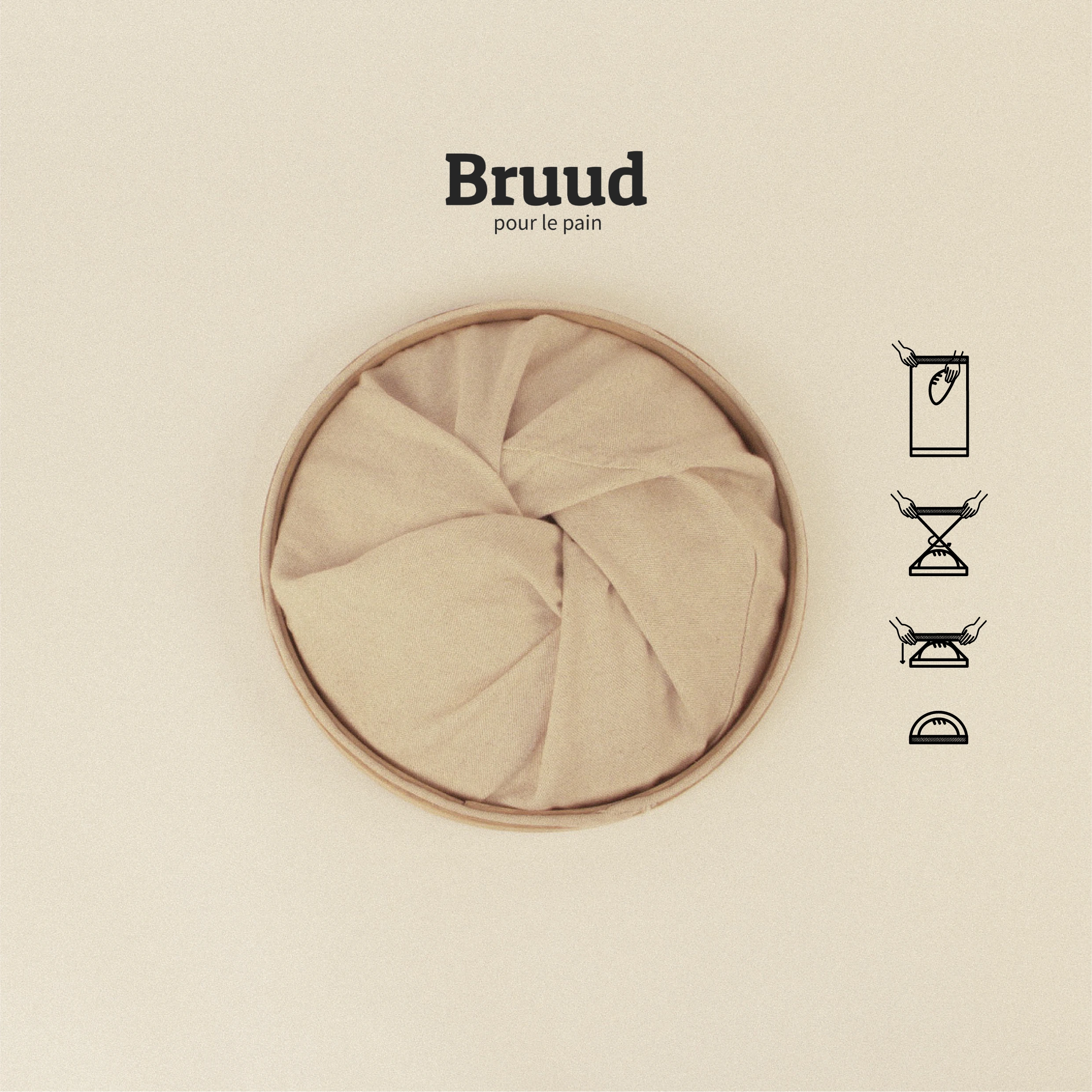 bruud logo and instruction