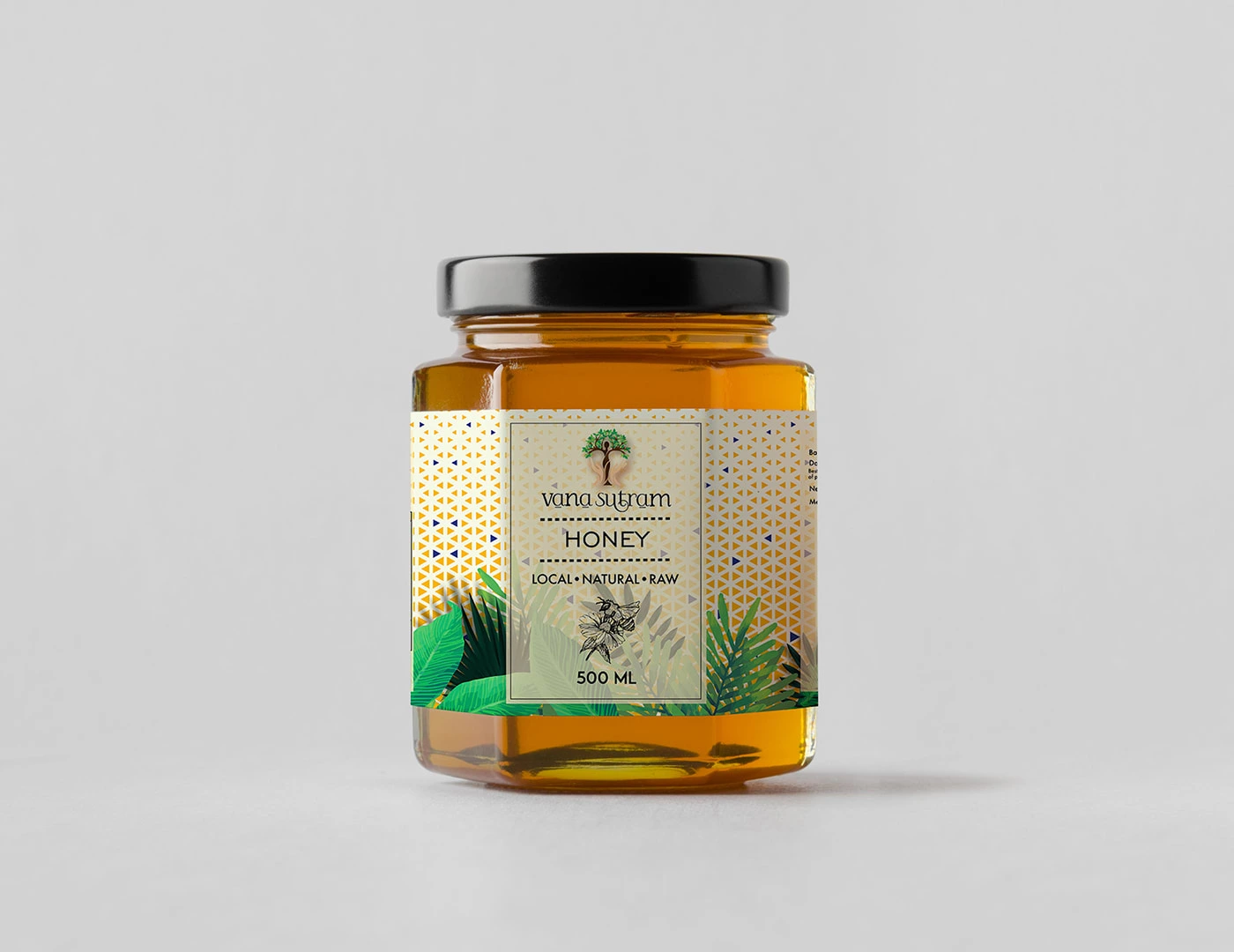 Packaging Design for Honey Bottle