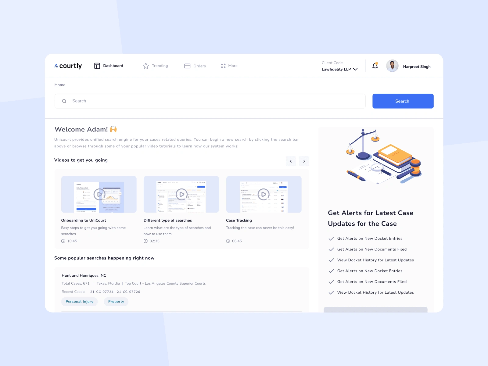 Landing Page