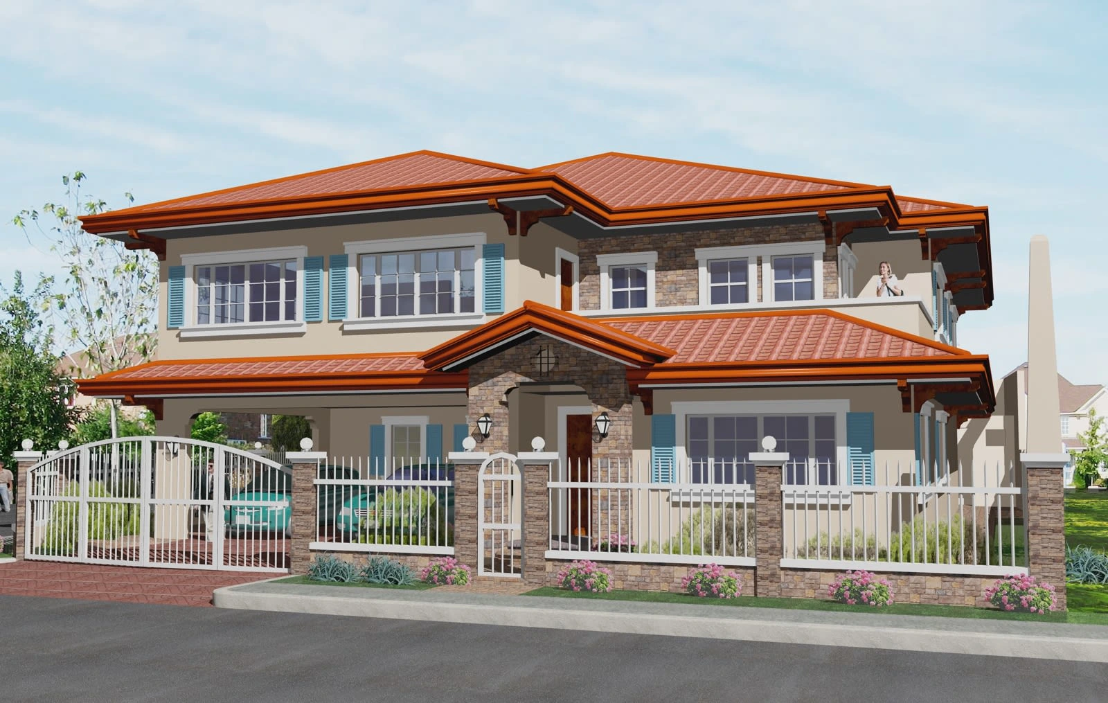 5. (1-1) Puerto Real Project 2016  Location: Iloilo City, Philippines;  Owner(s): A. E.;   Designer: CD Exmundo;   Builder: V. E.;   Tools: Rendered in AutoCAD R16 & 3D StudioMAX R6 in 2016