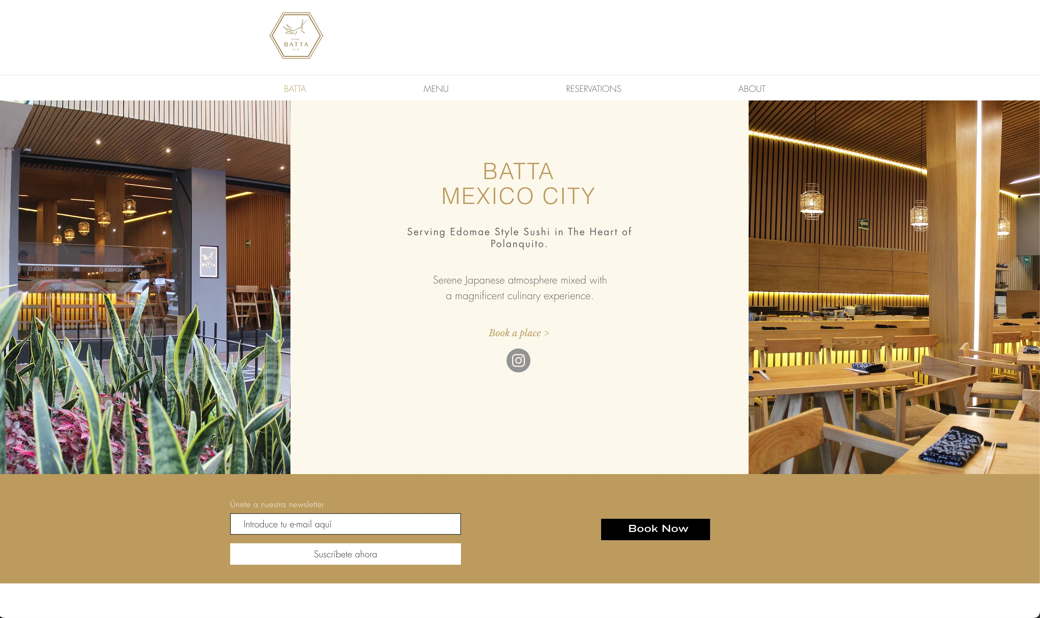 Batta CDMX & Tulum Wix Website