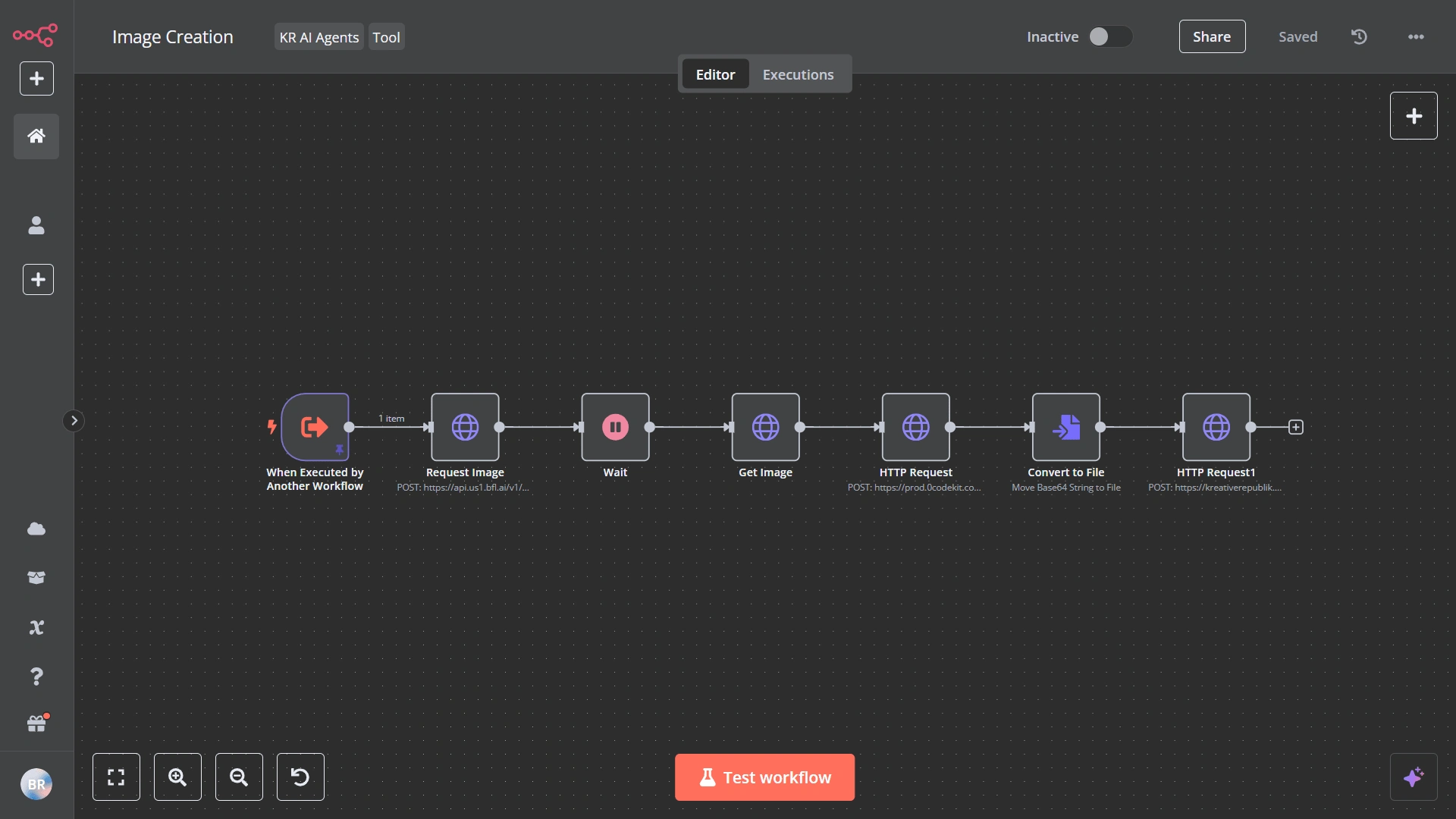 Image Creation Workflow