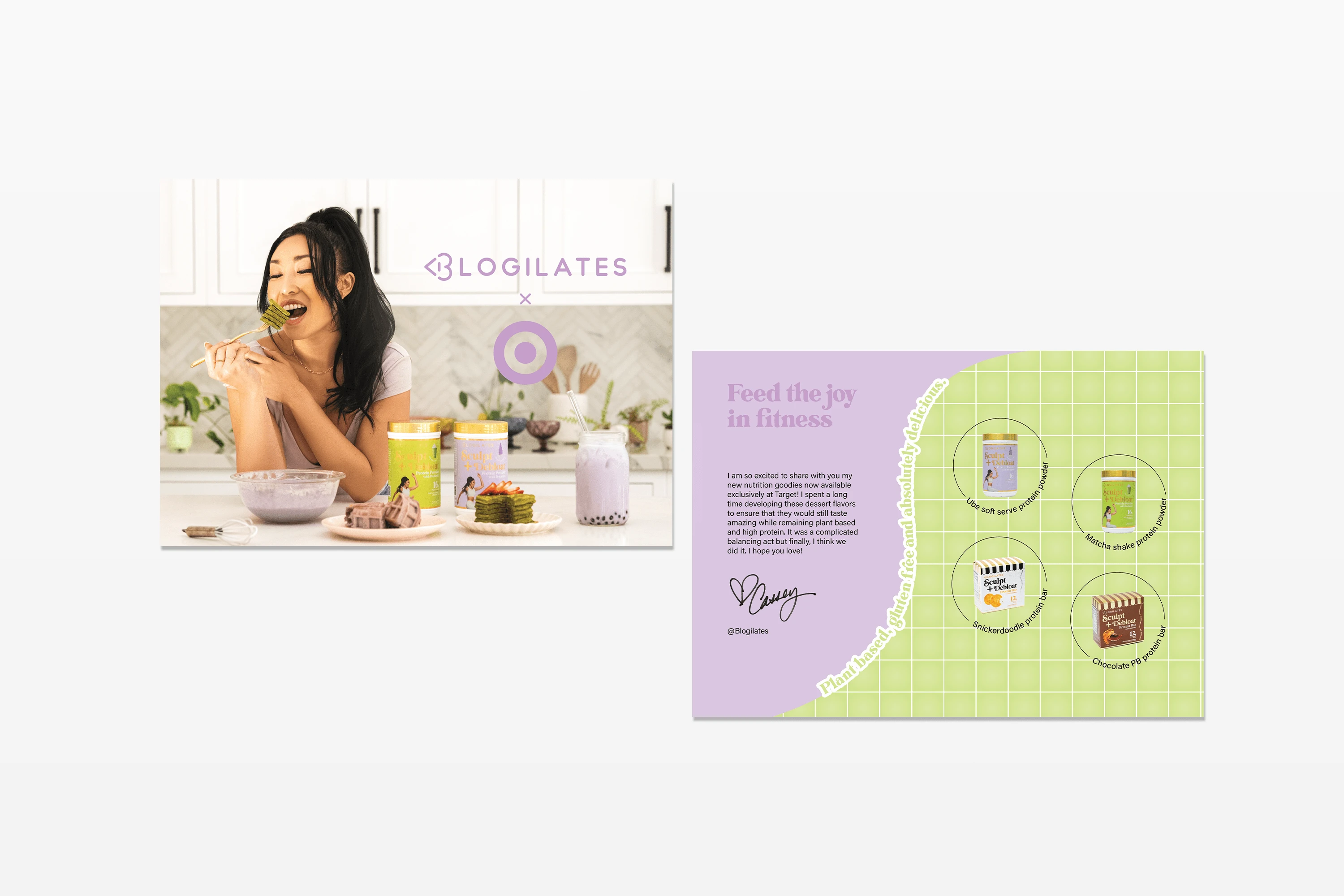 Blogilates x Target Postcard - 4x6"