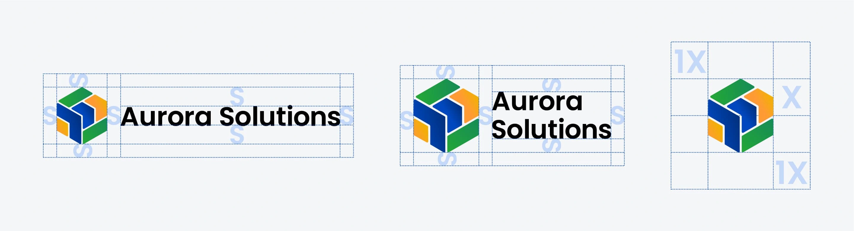 Secondary logos are a scalable logo system for different needs