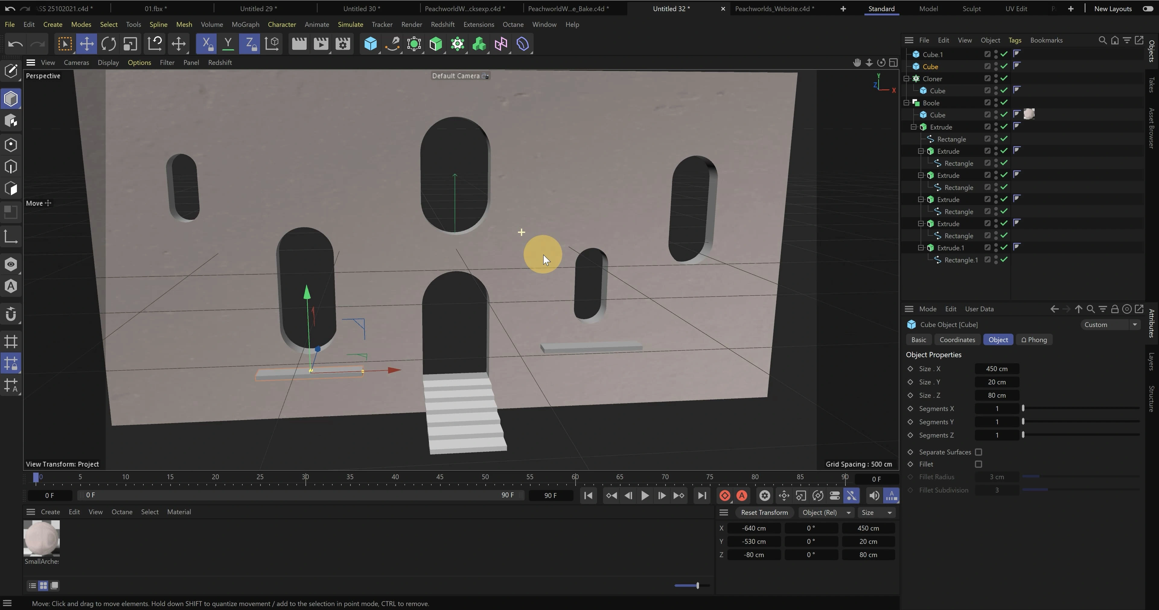 Cinema 4D Modelling