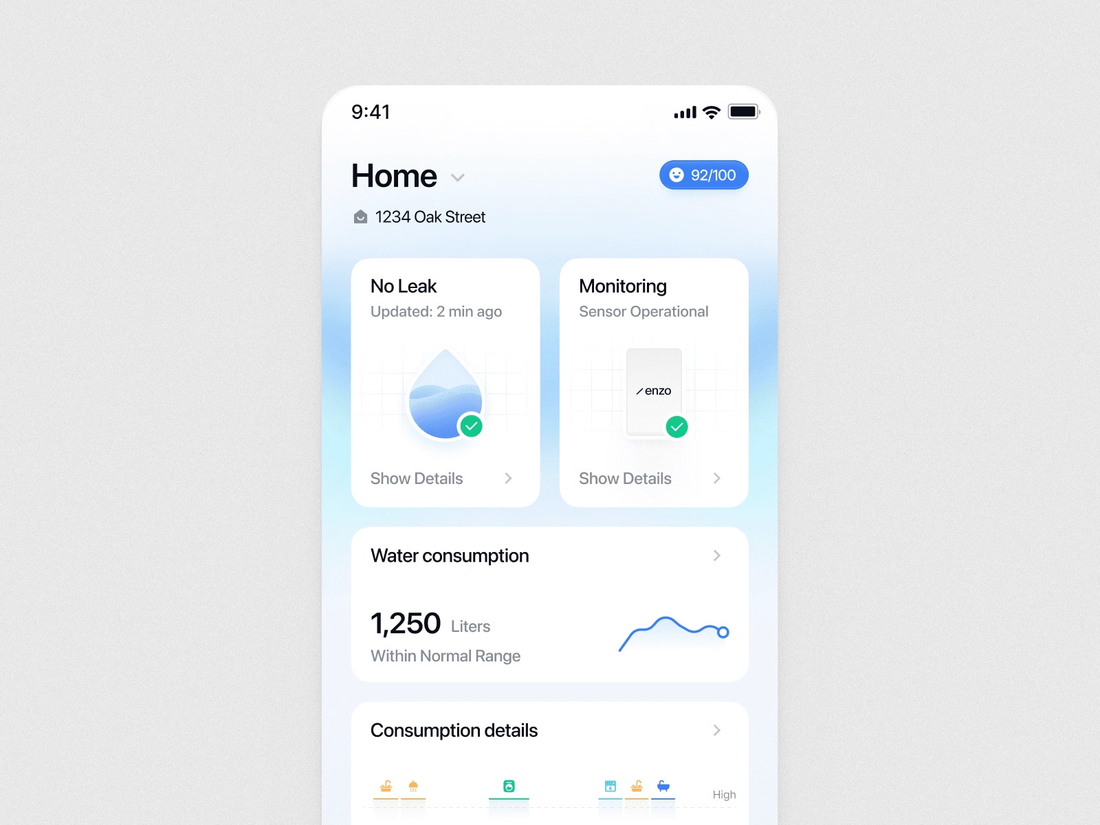 Main App Dashboard