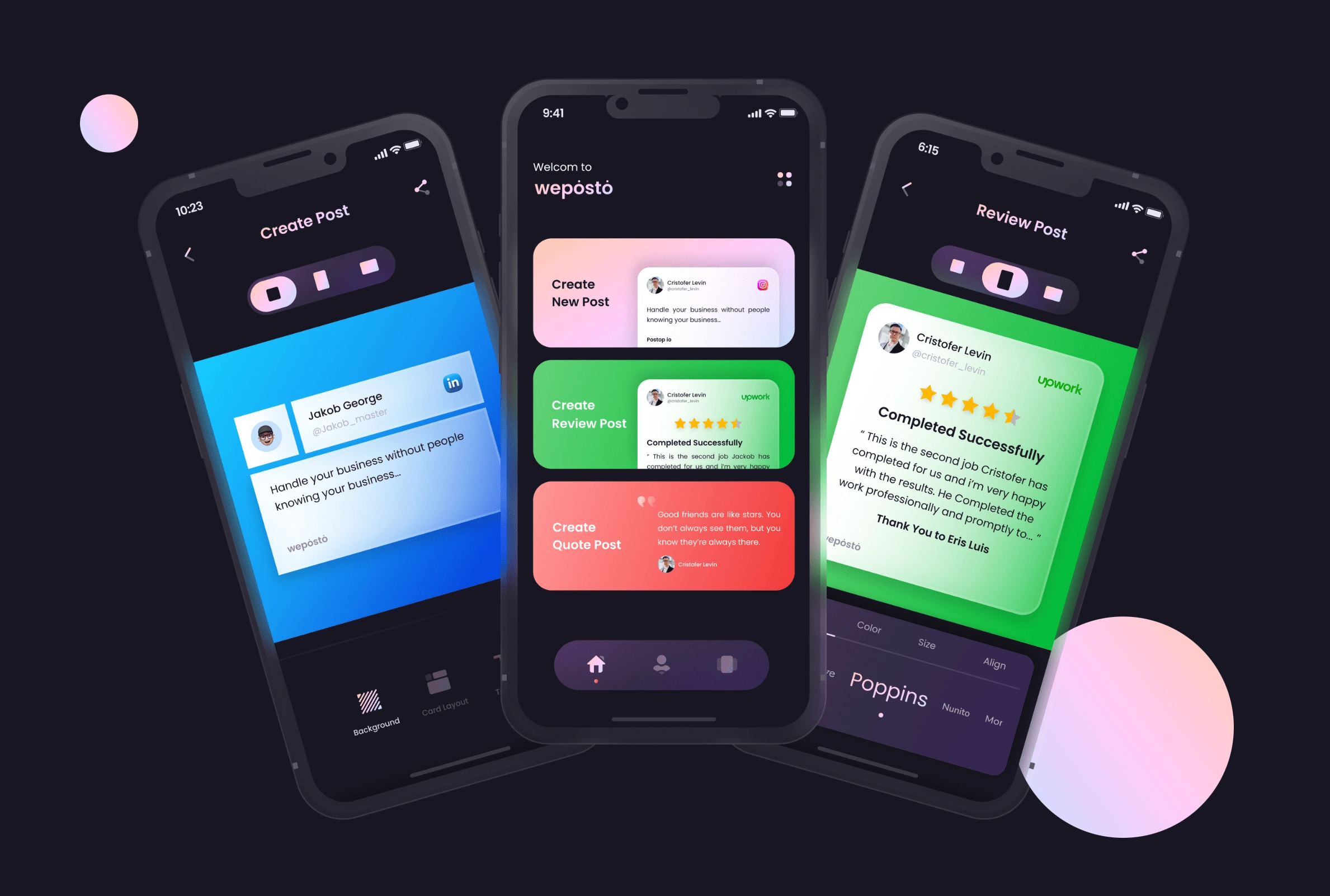 Mobile UI Design by Sandip Dhameliya