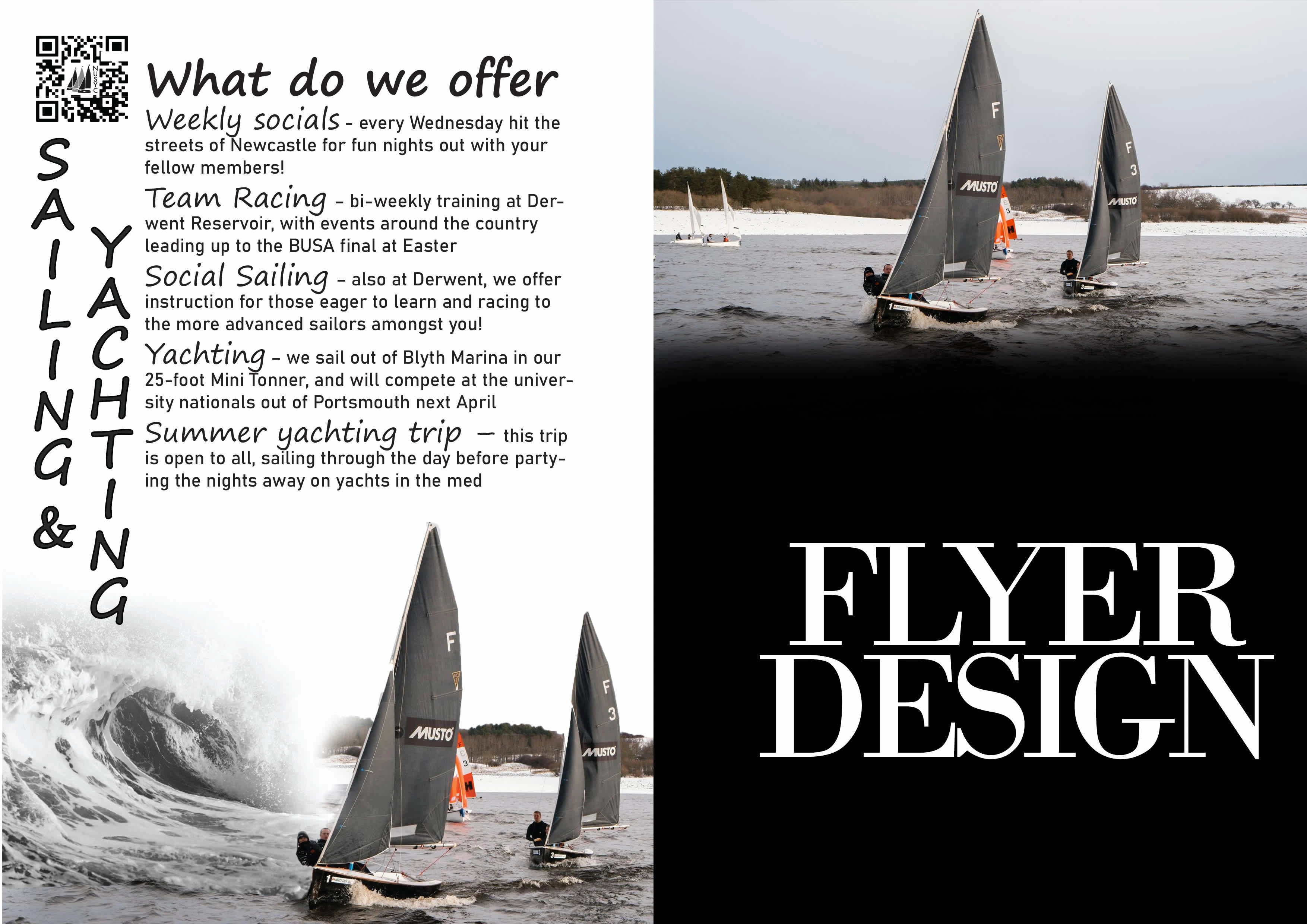 Sailing Club Flyer