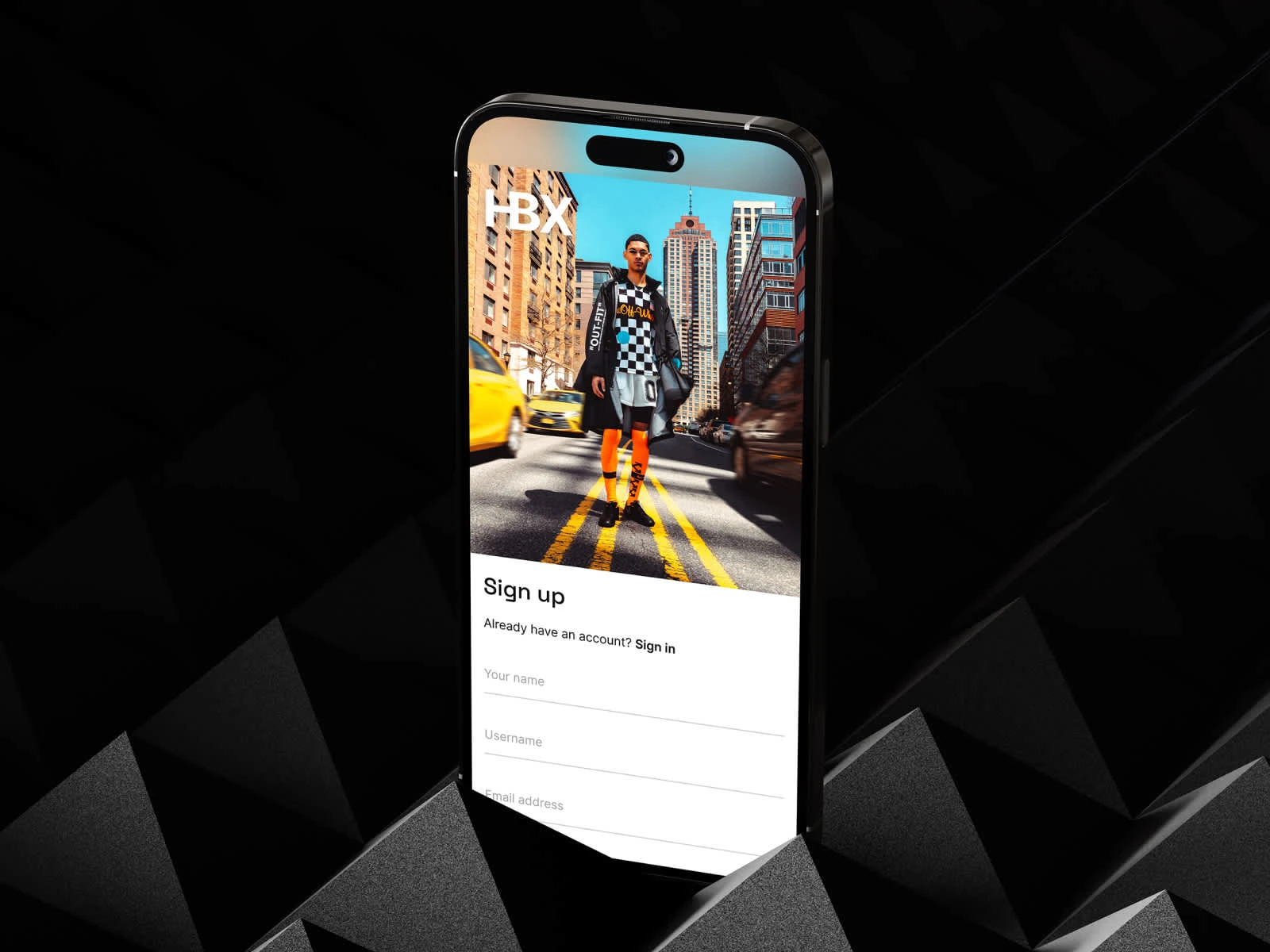 Hypebest.com Mobile Sign Up