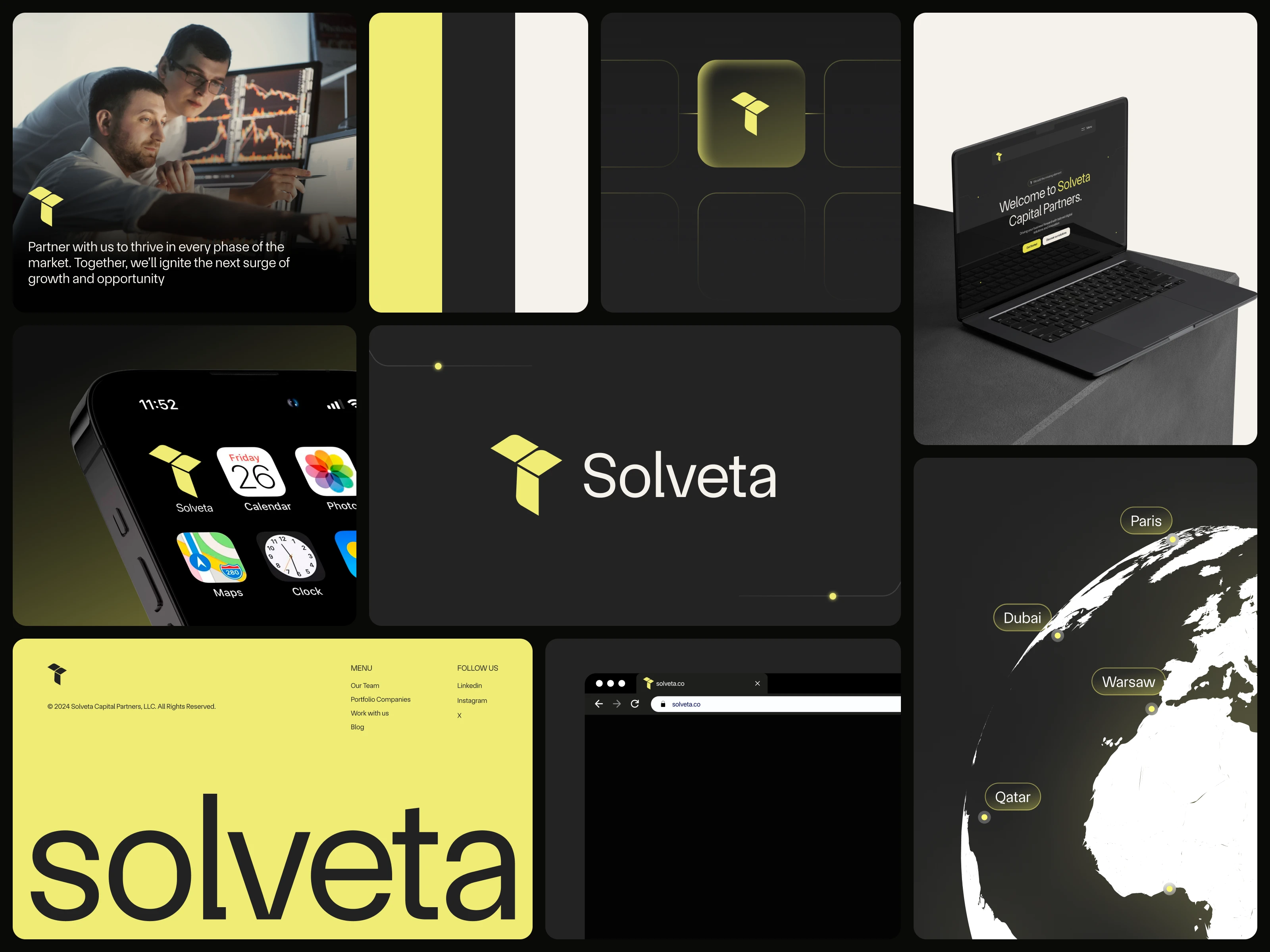 Solveta UI/UX Design & Branding