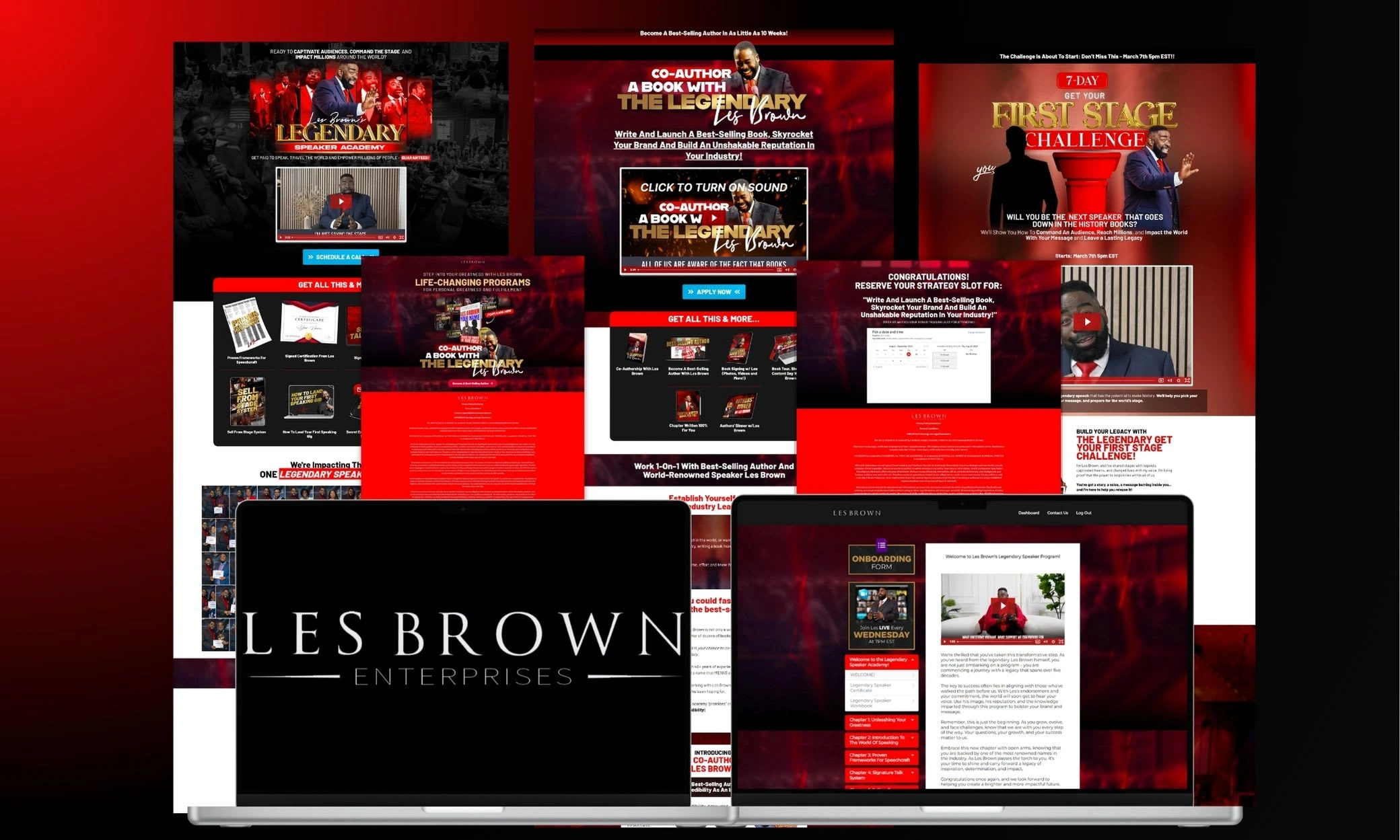 Clickfunnels Web Dev + Wordpress - Les Brown - Les Brown Mastermind