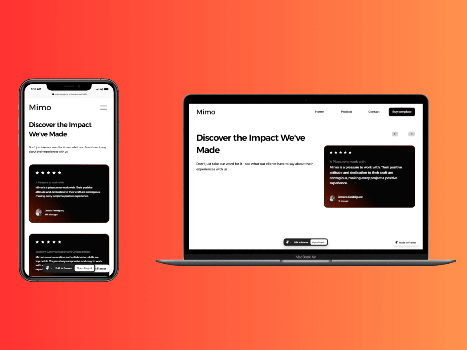 Carousel/Slider: Feature 5 client testimonials with Client’s Feedback, Feedback Title, Ratings, client’s name, profile image, and title/Brand Name (e.g CEO, Founder).
Focus: Highlight positive outcomes (e.g., "Increased website traffic by 20%").
Client’s Feedback: Paragraph
Client’s Feedback title: H3