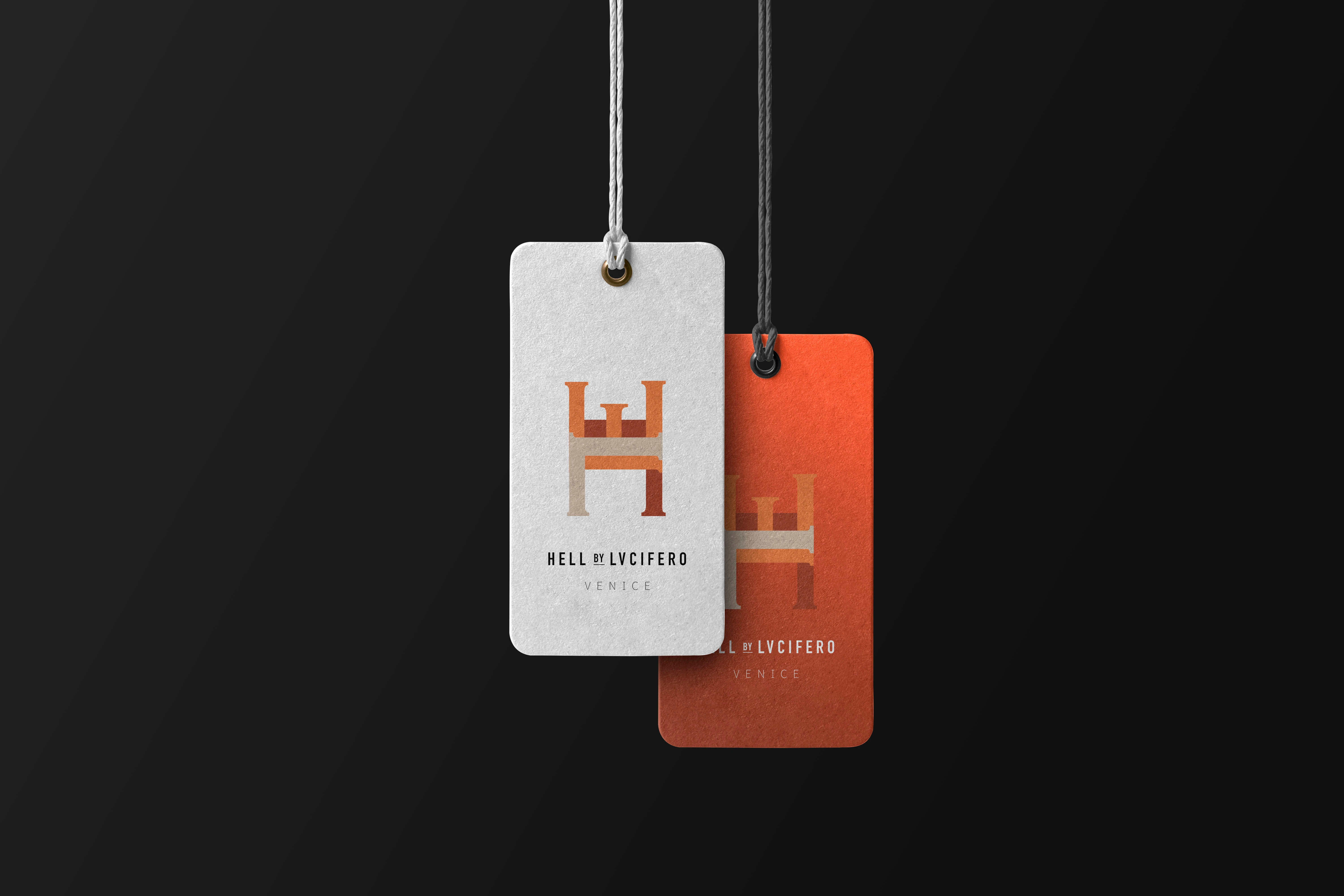 Logo sample mockup tags