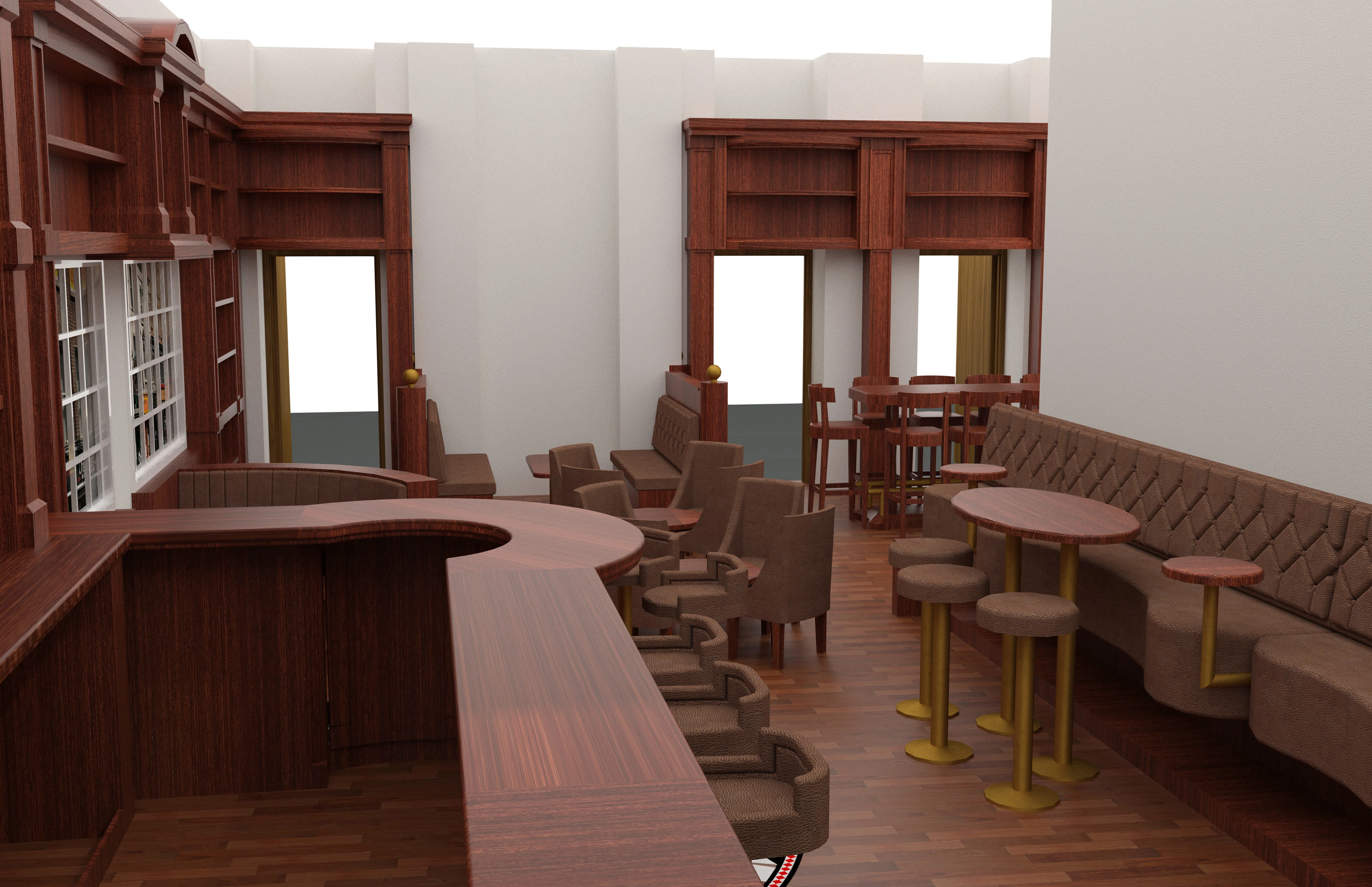 Quick render produced after initial revision of scope of work