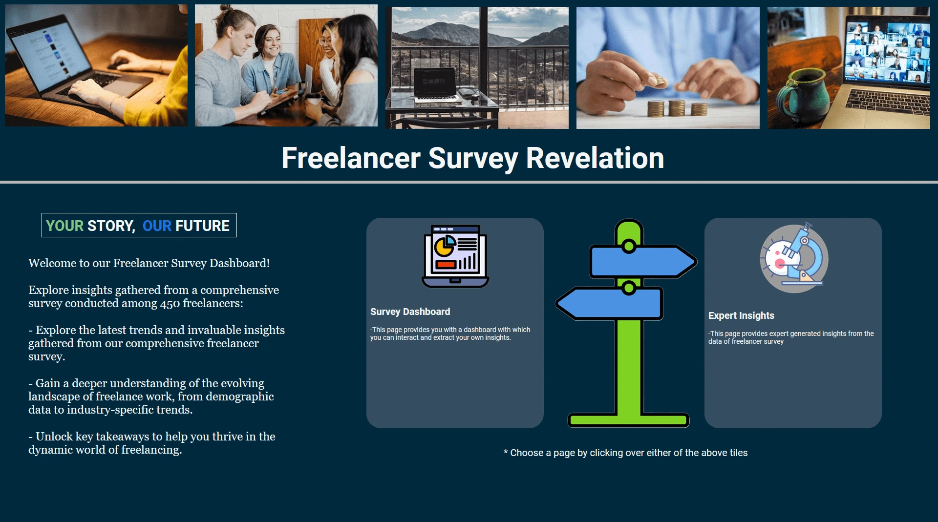  🚀 Landing Page: Your gateway to freelancer insights that drive success 