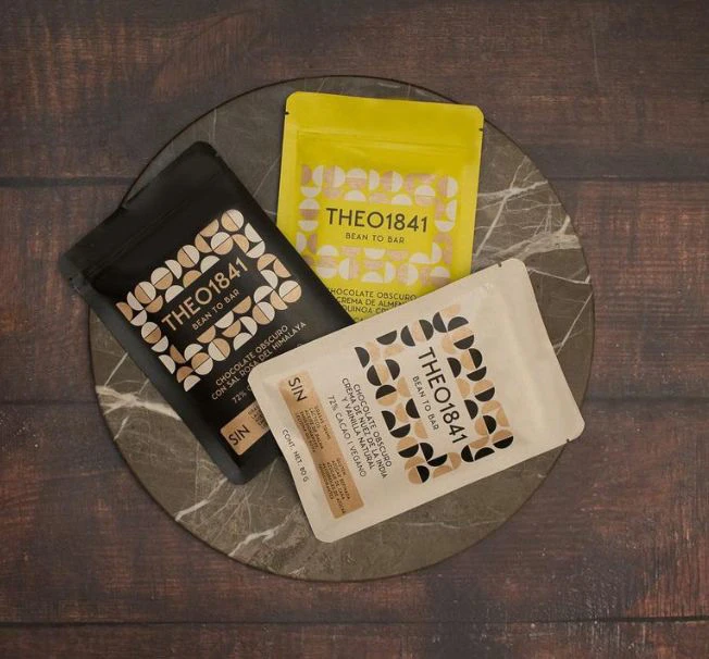 Theo 1841´s branding successfully communicates the exclusivity, craftsmanship, and quality of the best BEAN TO BAR CHOCOLATE. The packaging while maintaining a contemporary and approachable appeal ensures a cohesive and recognizable visual identity.