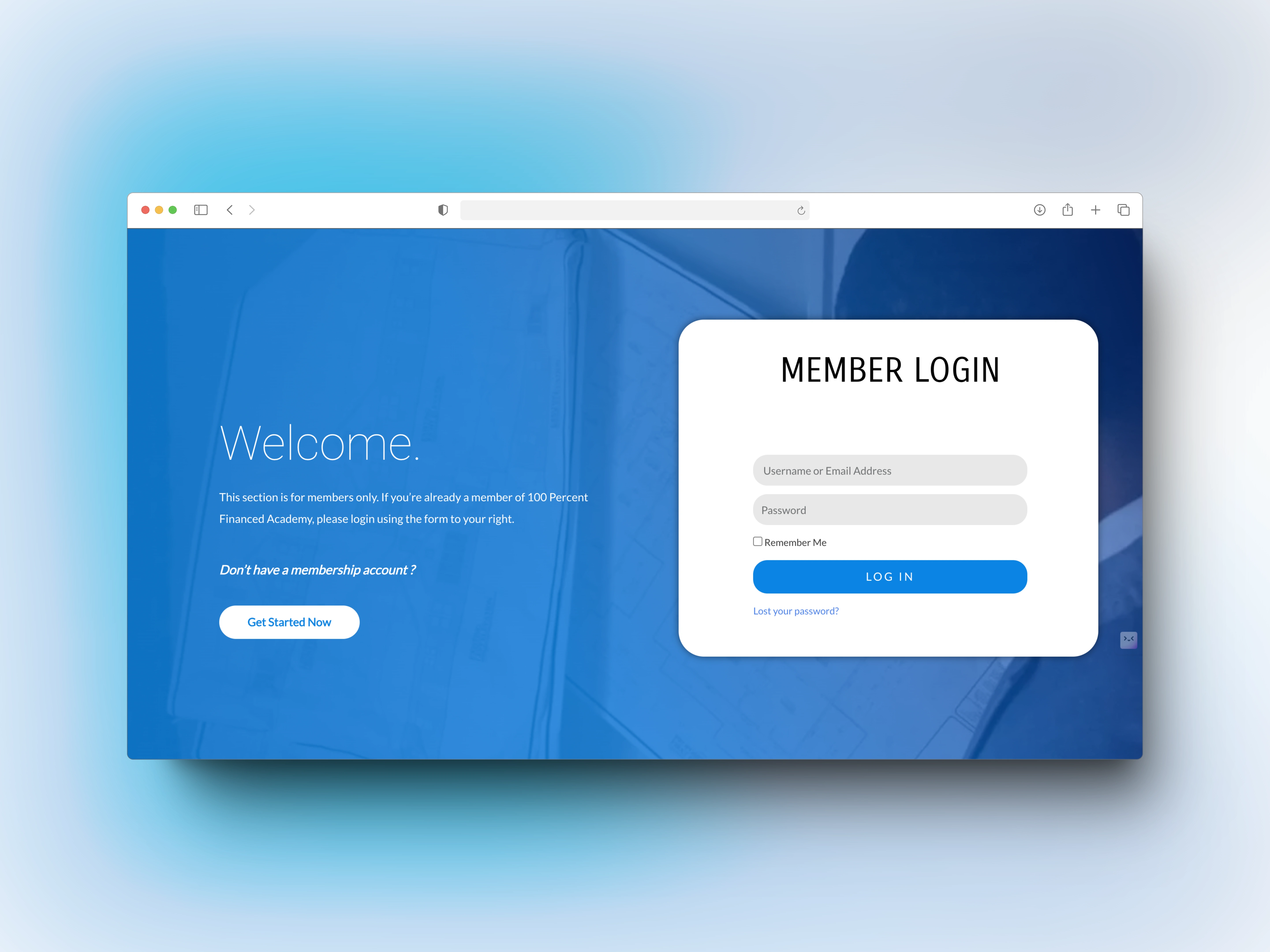 Login Page