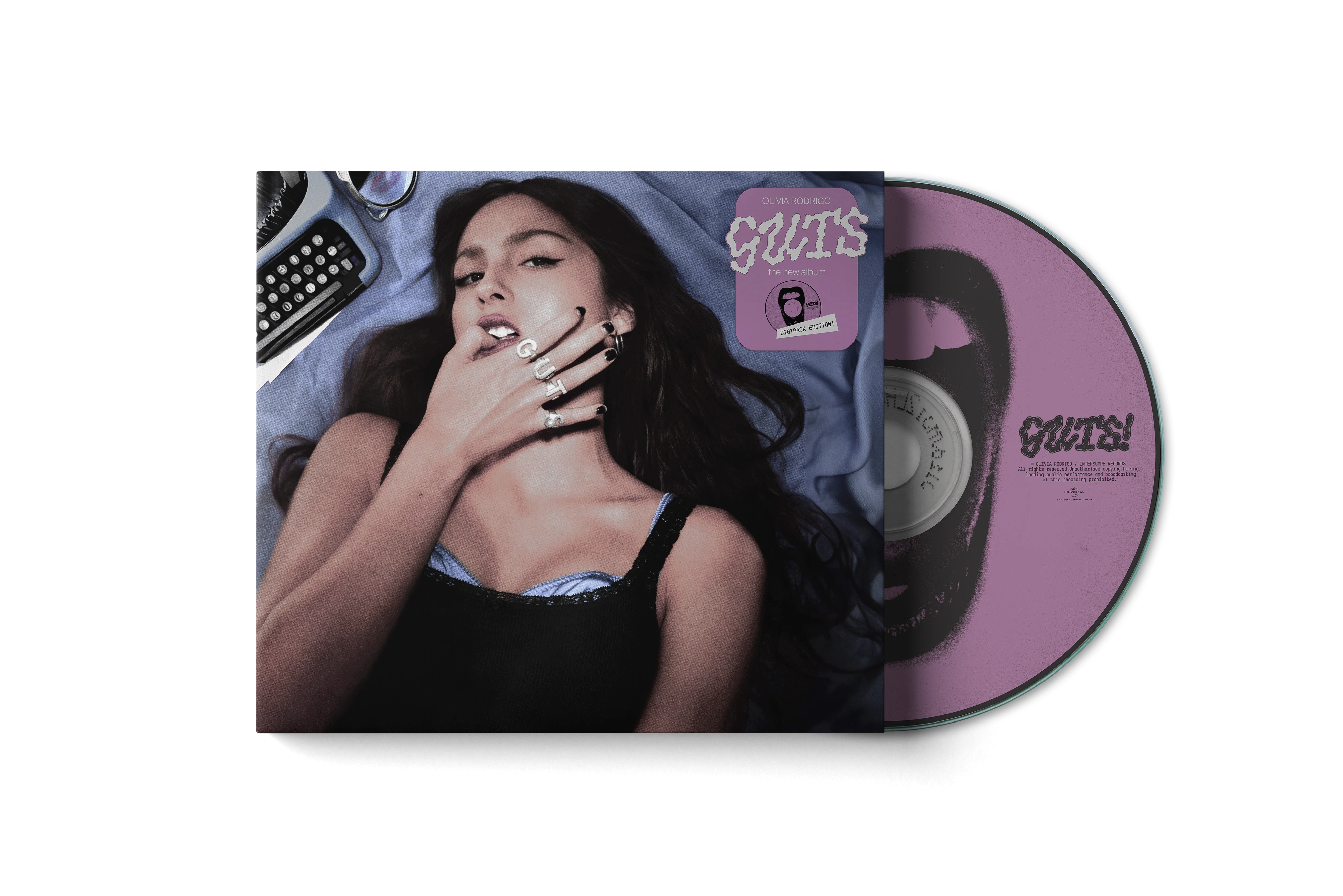 DIGIPACK FRONT COVER + CD 