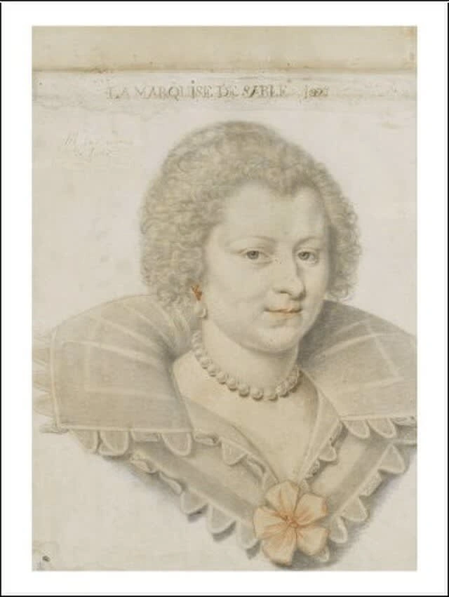 Madeleine de Souvré, Marquise de Sablé, organized the literary salon at which François VI de La Rochefoucauld first read his maxims. They were later compiled into his work “Réflexions ou sentences et maximes morales.” Image by Daniel Dumonstier via Wikimedia Commons.