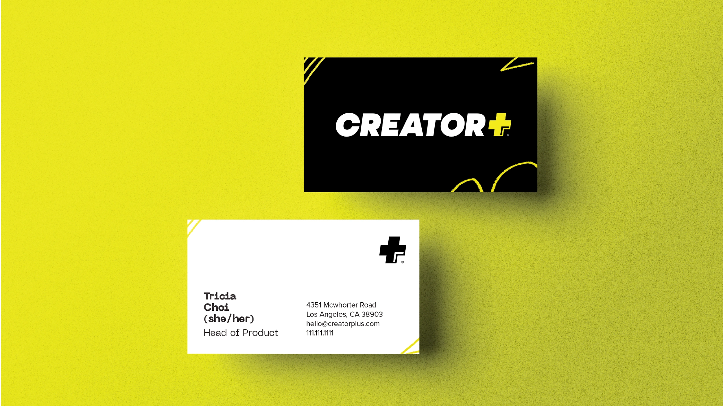 Creator+ Business Cards