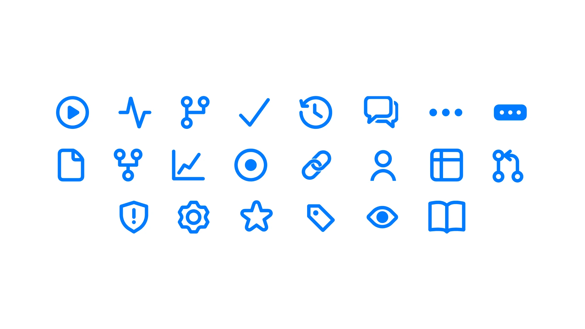 Hand crafted GitHub symbols in Figma