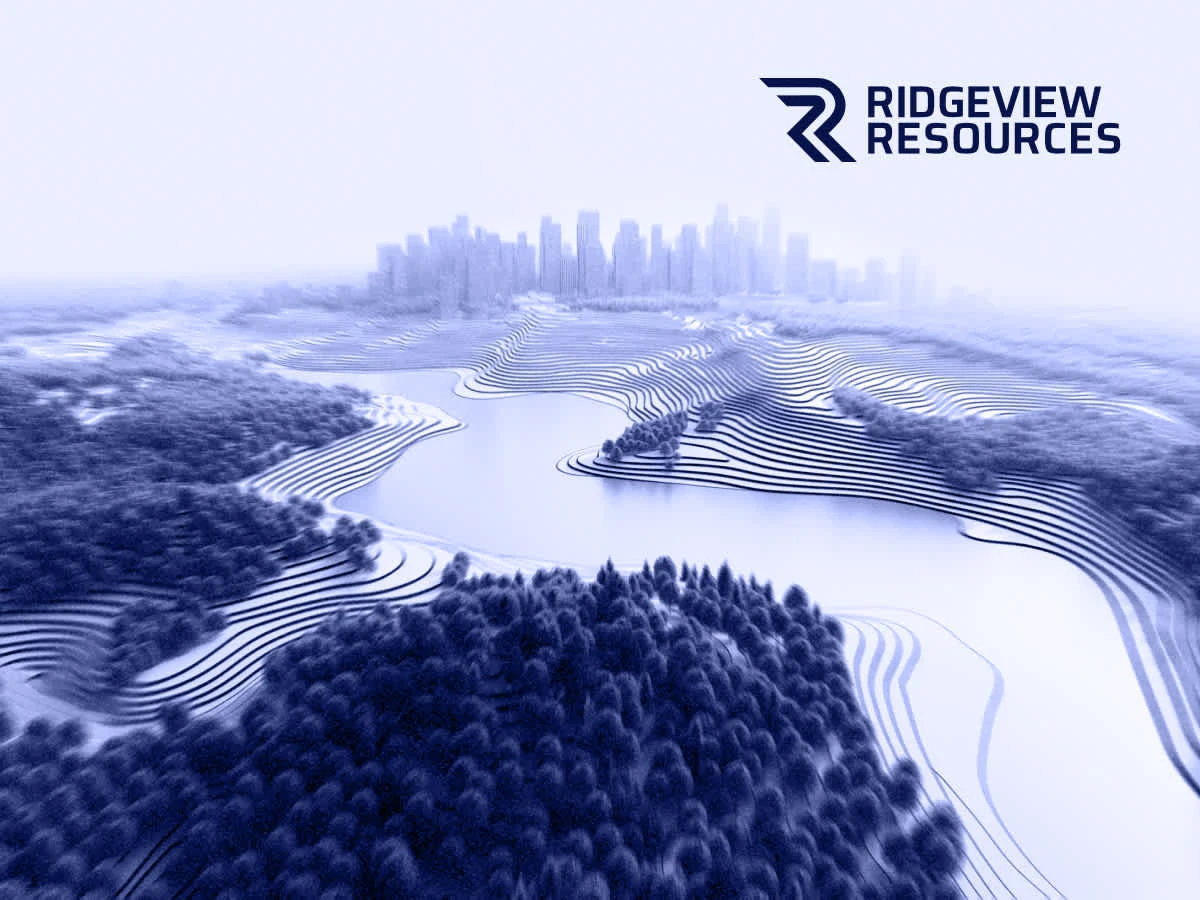 Intricate 3D layout visualization for Ridgeview Resources brand