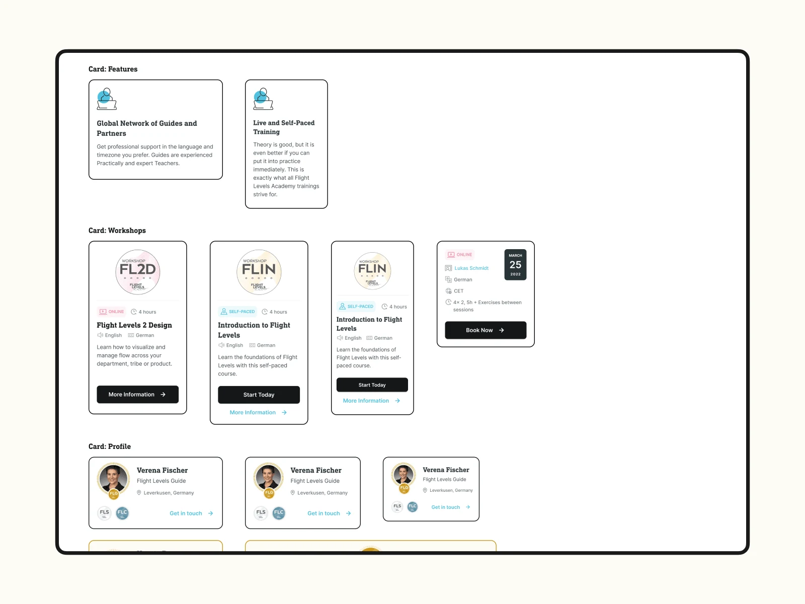 Responsive Card Components