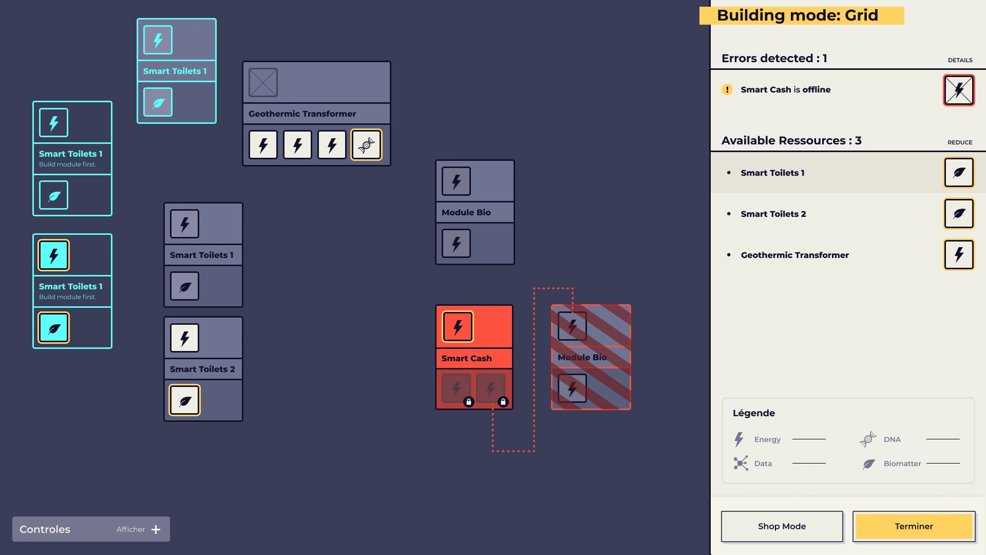 Design system for the Grid screen