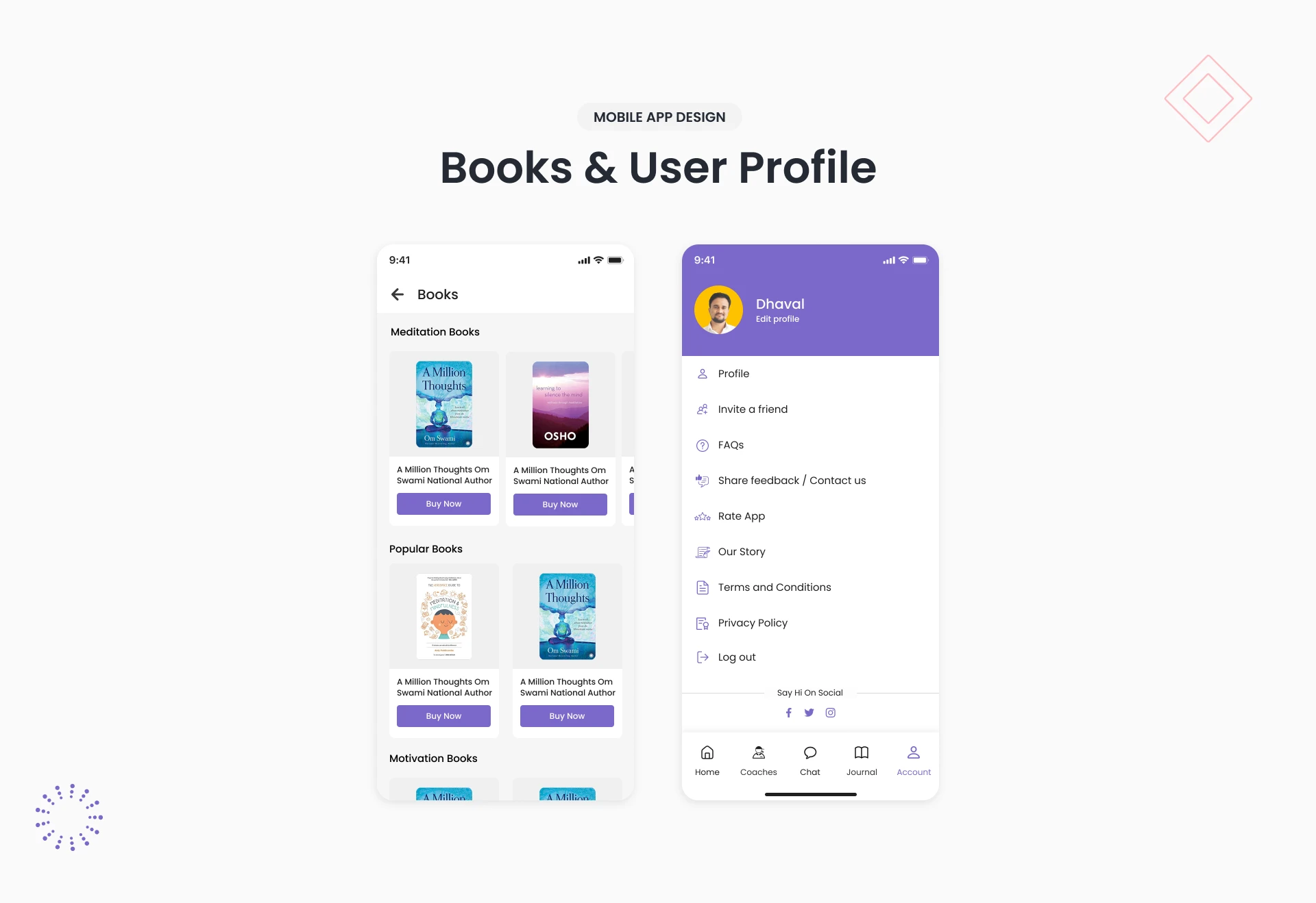 Books & User Profile