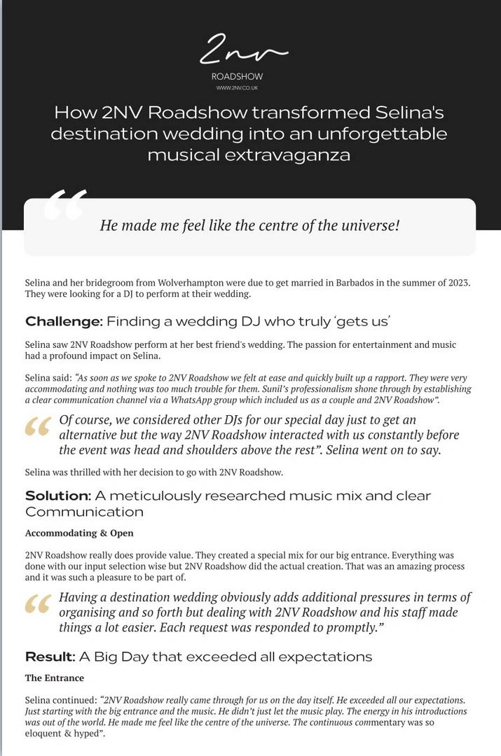 2NV Case Study Page 1