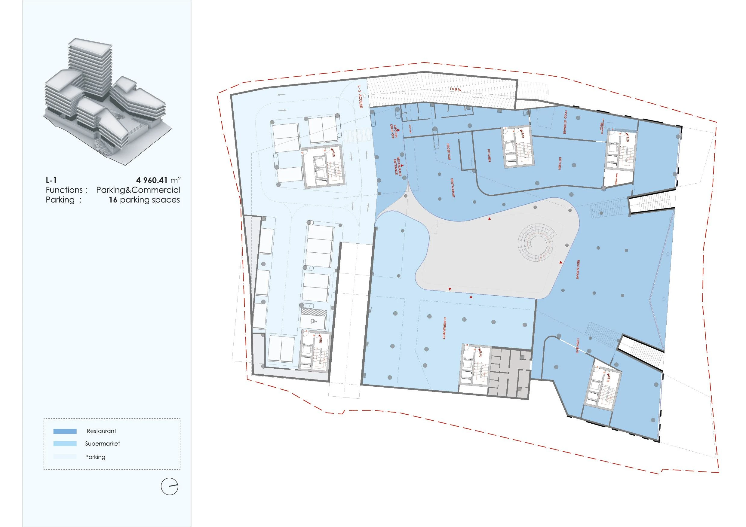 Typical Underground Level Plan