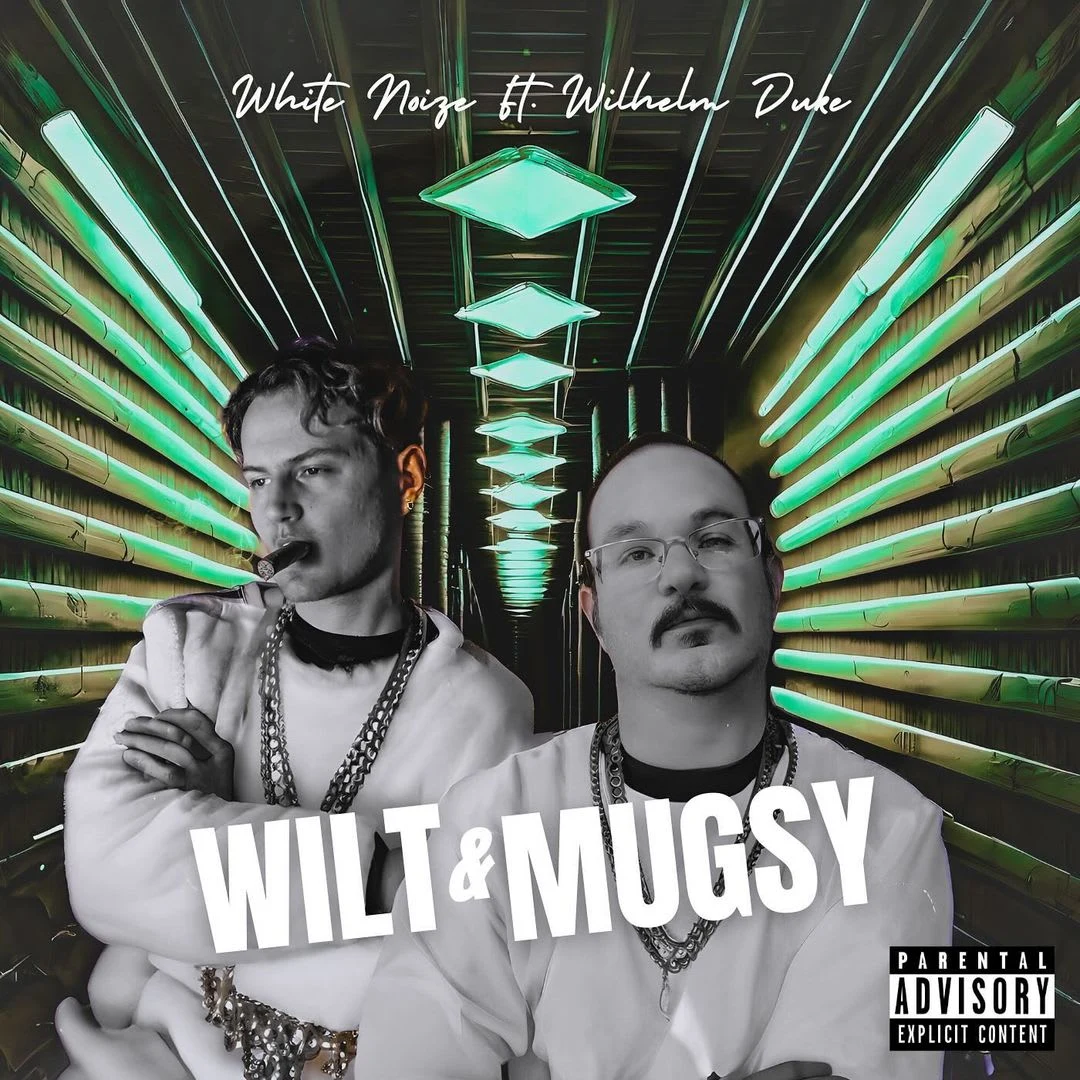 Cover Art Design - New Single "Wilt & Mugsy" by White Noize ft. Wilhelm Duke