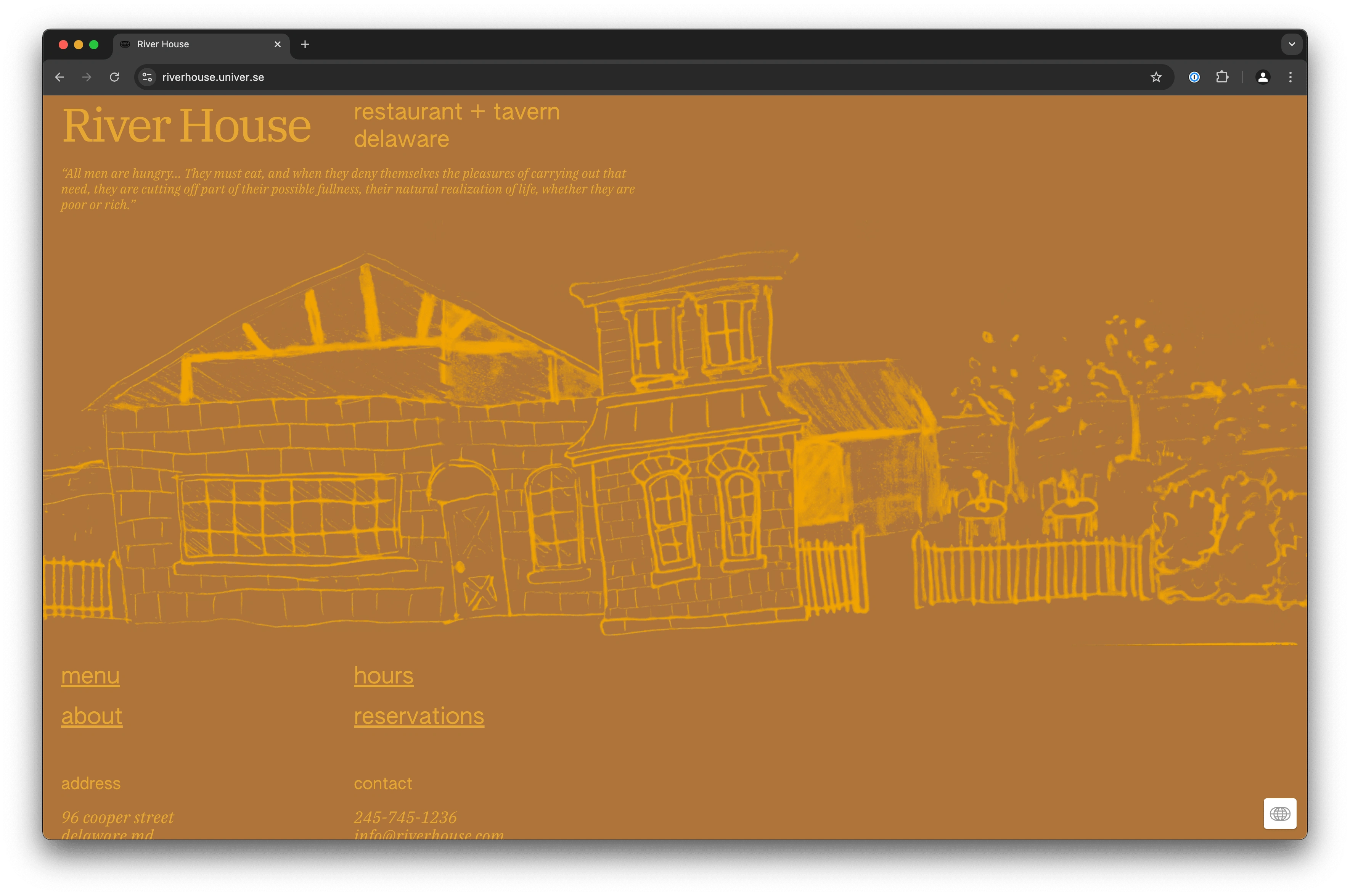 Riverhouse template