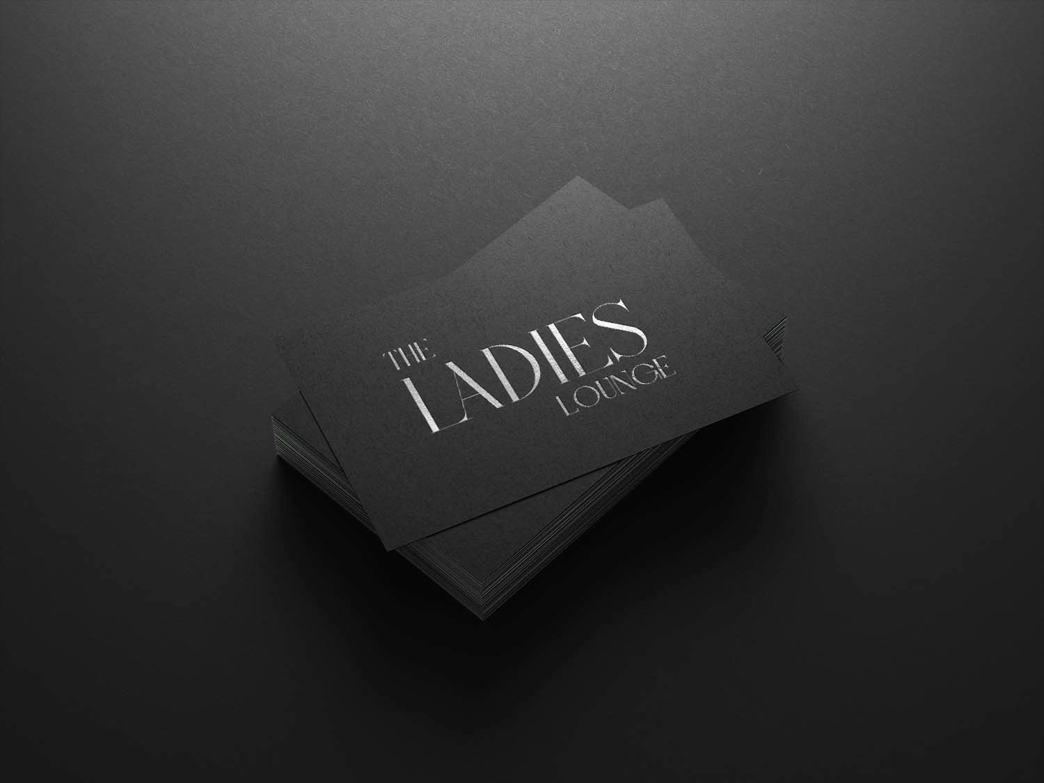 The Ladies Lounge - Business card design