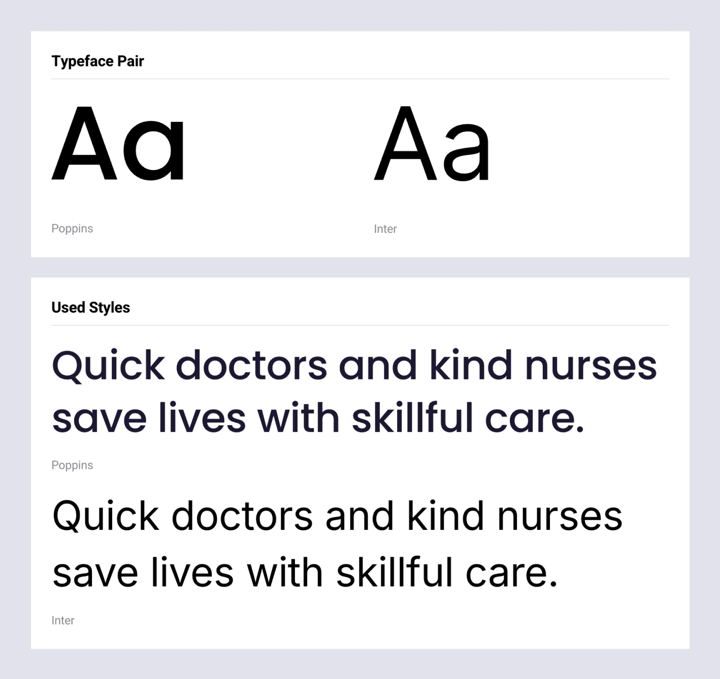 Type pairings