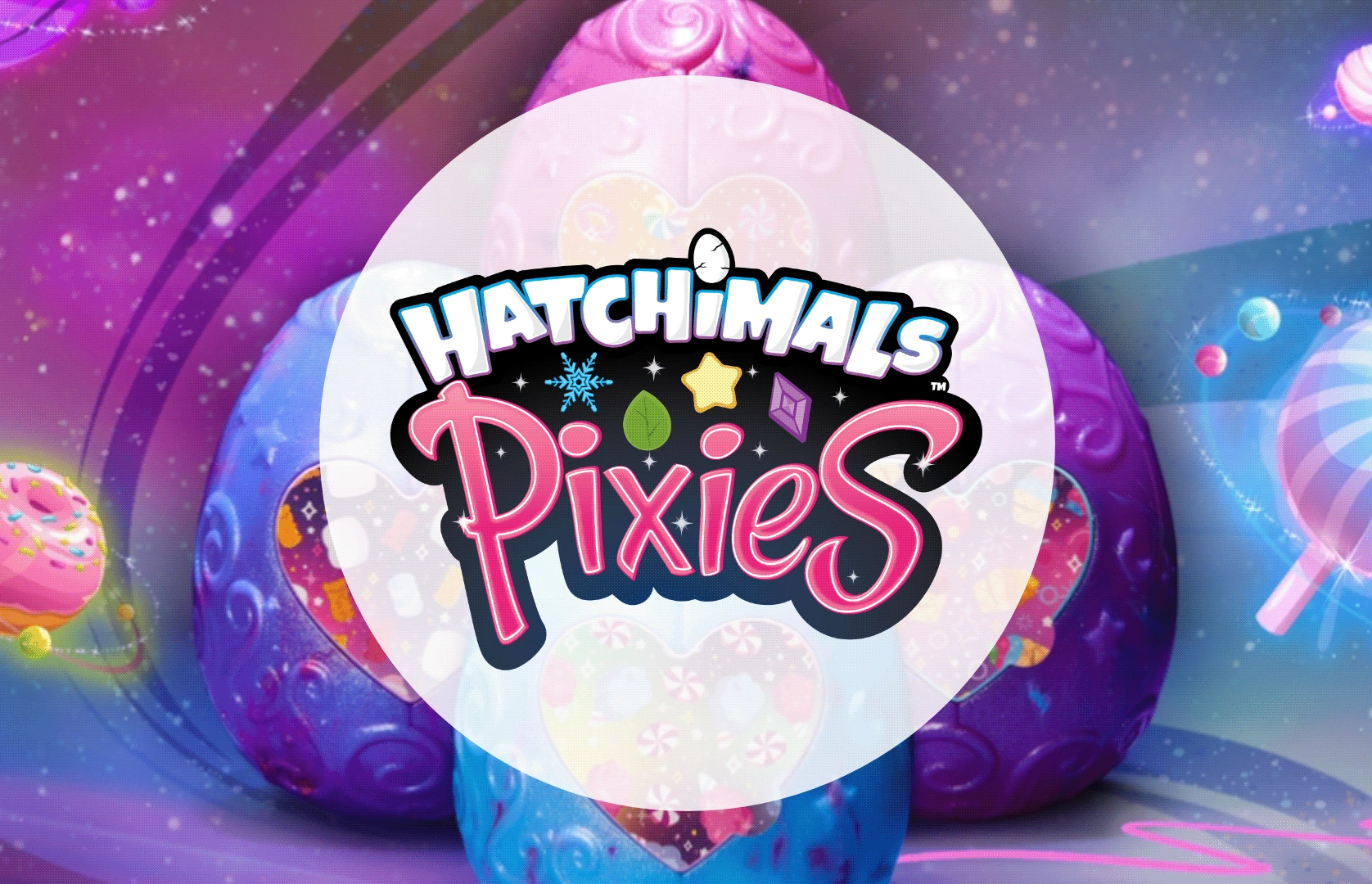 Developed branding, POS, and packaging for Hatchimals Pixies collectables.