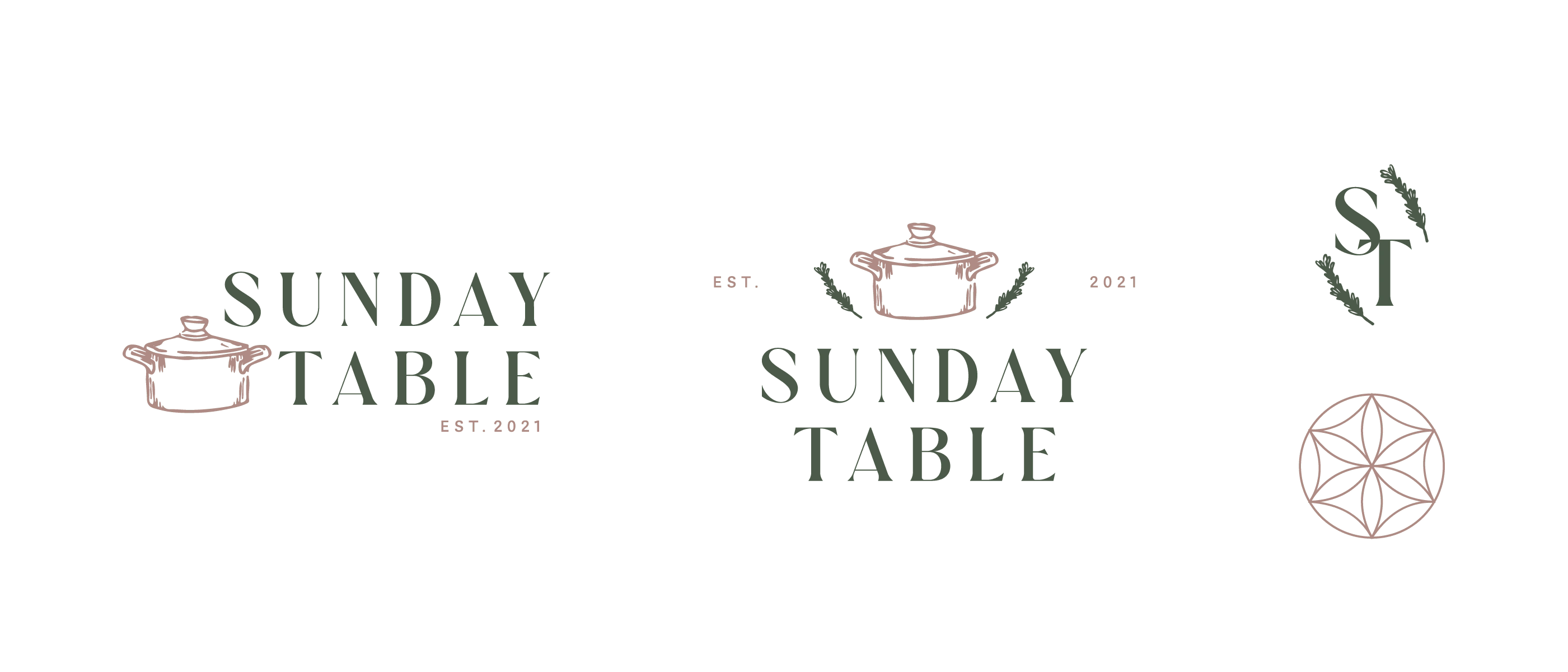 Sunday Table Logos