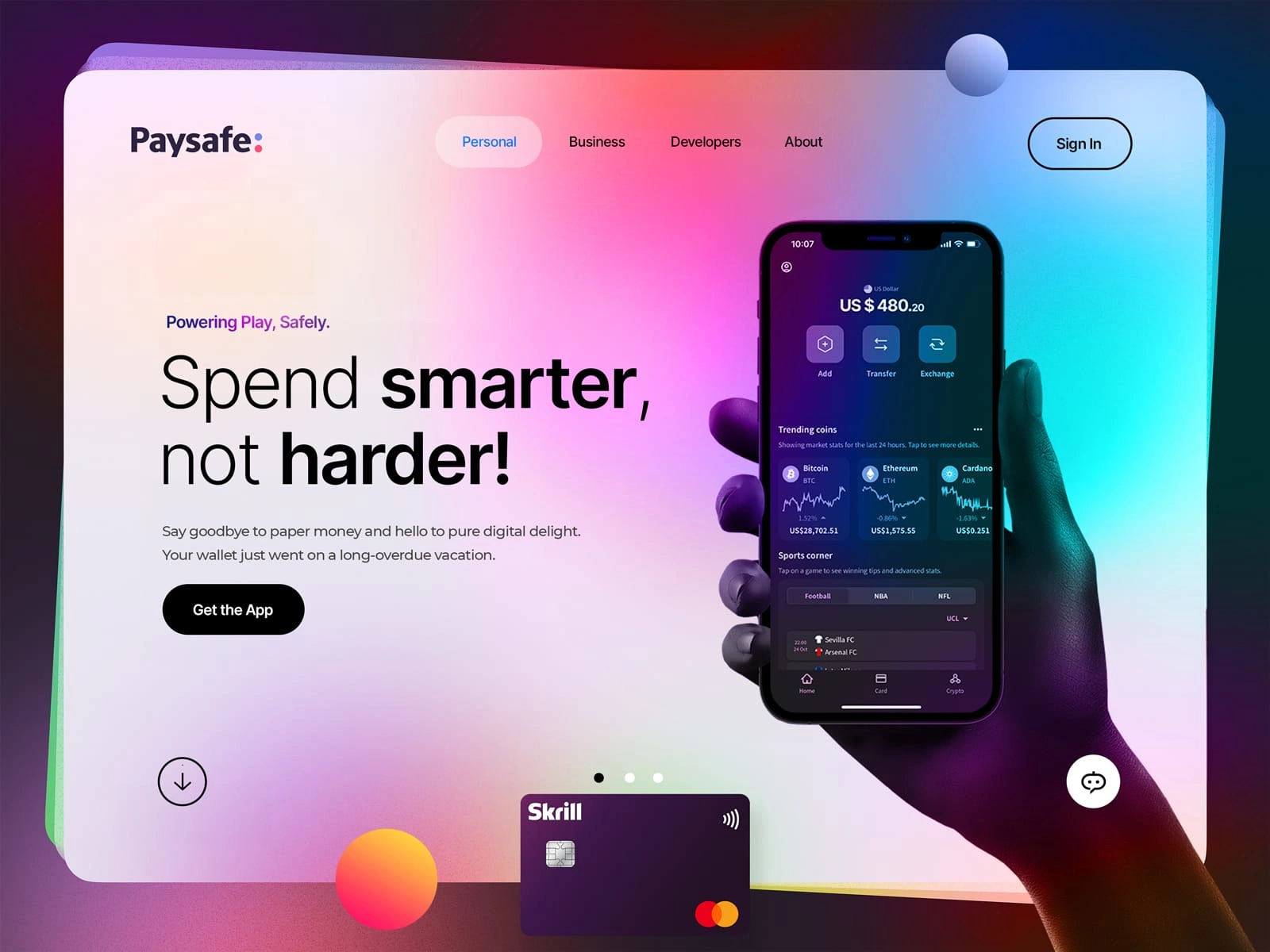 Paysafe Homepage