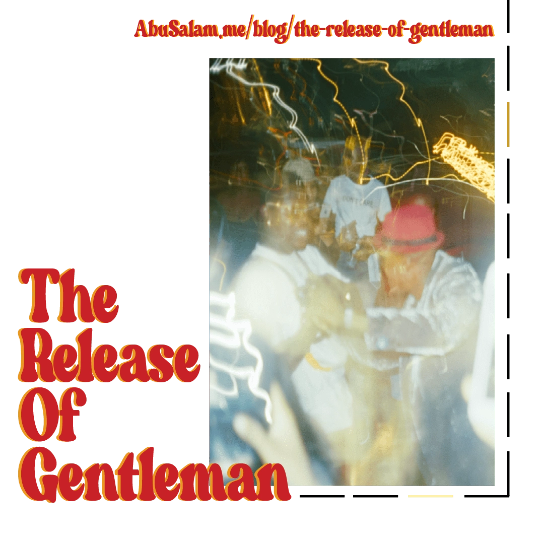 "Gentleman" Release Party promotional post