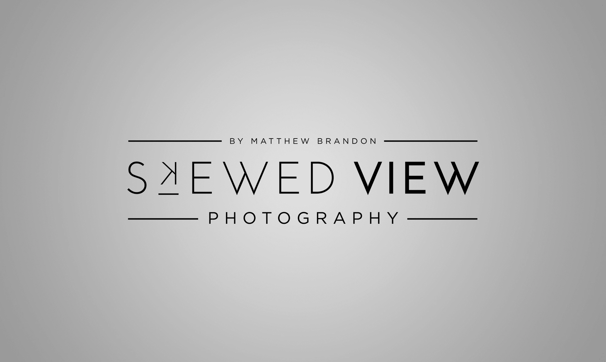 Logo design for photographer Matthew Brandon.