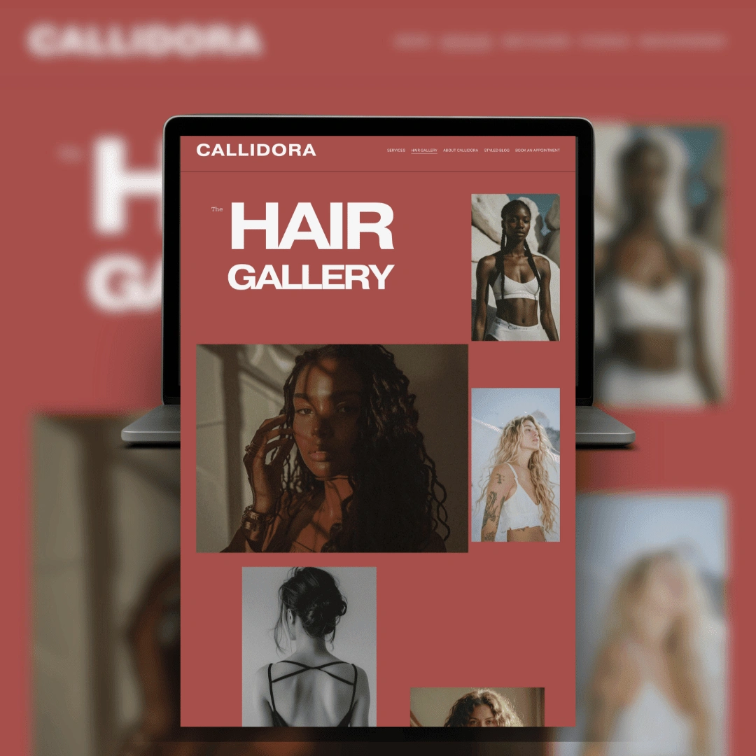 Hair Gallery (portfolio page)